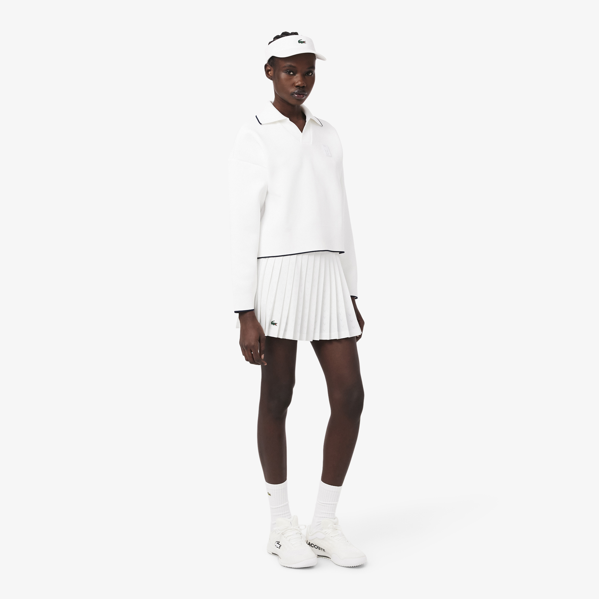 Váy Tennis Lacoste Nữ Heritage Có Lớp Lót Công Nghệ Thoáng Khí