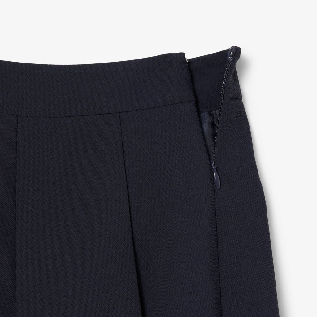 Váy Ngắn Lacoste Nữ Dáng Chữ A Xếp Ly Mềm Mại