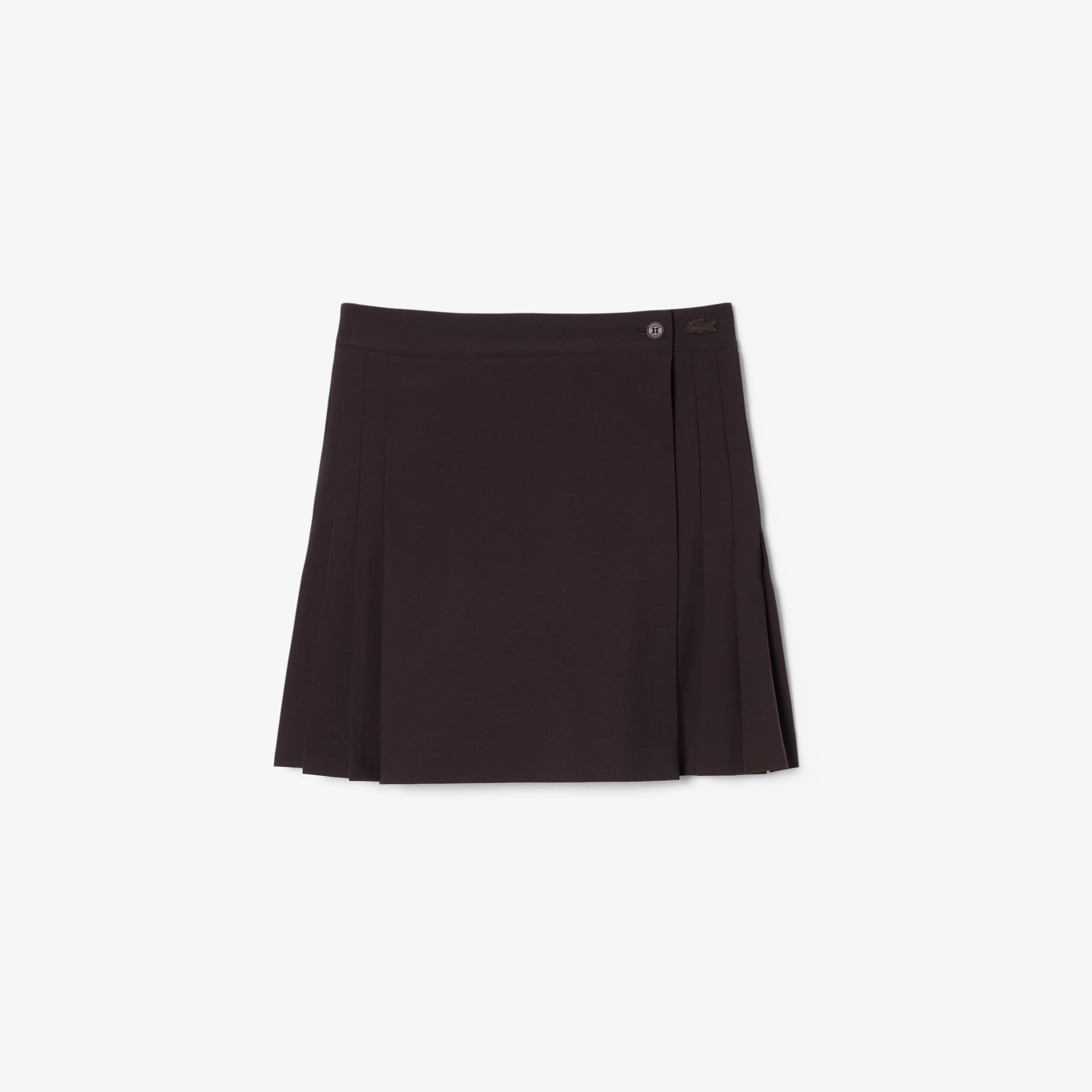 Váy Ngắn Lacoste Nữ Dáng Chữ A Xếp Ly
