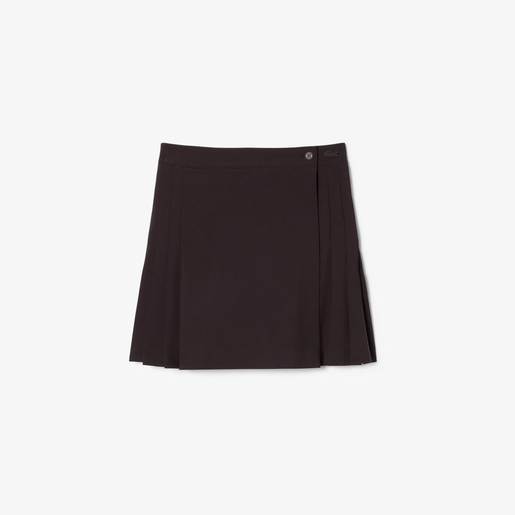 Váy Ngắn Lacoste Nữ Dáng Chữ A Xếp Ly