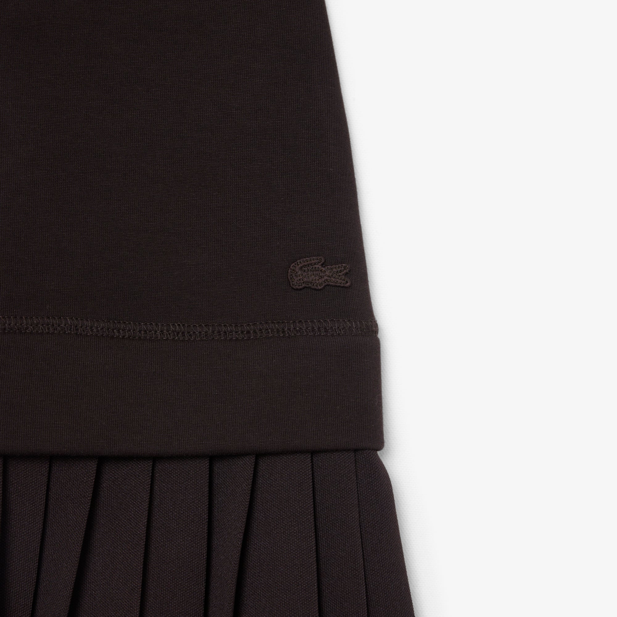 Váy Lacoste Nữ Chất Liệu Cotton Xếp Ly
