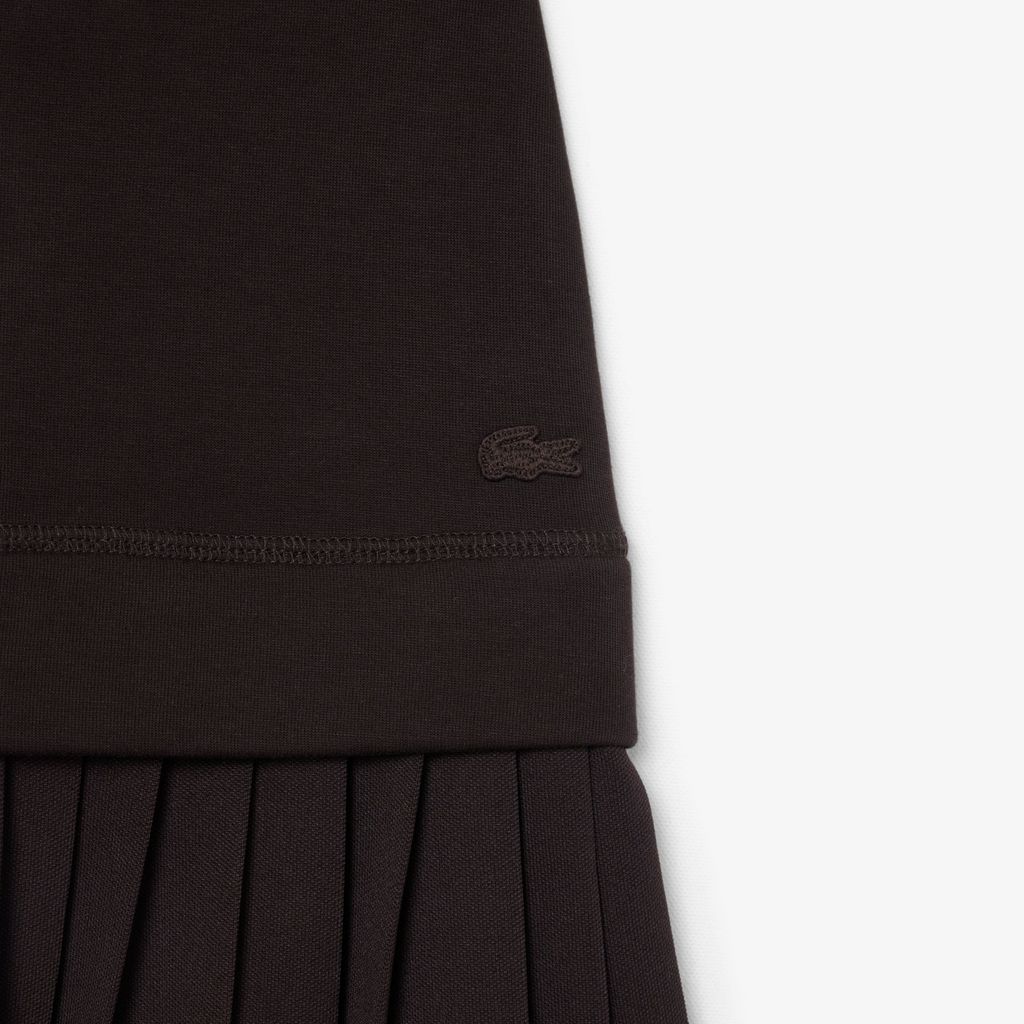 Váy Lacoste Nữ Chất Liệu Cotton Xếp Ly
