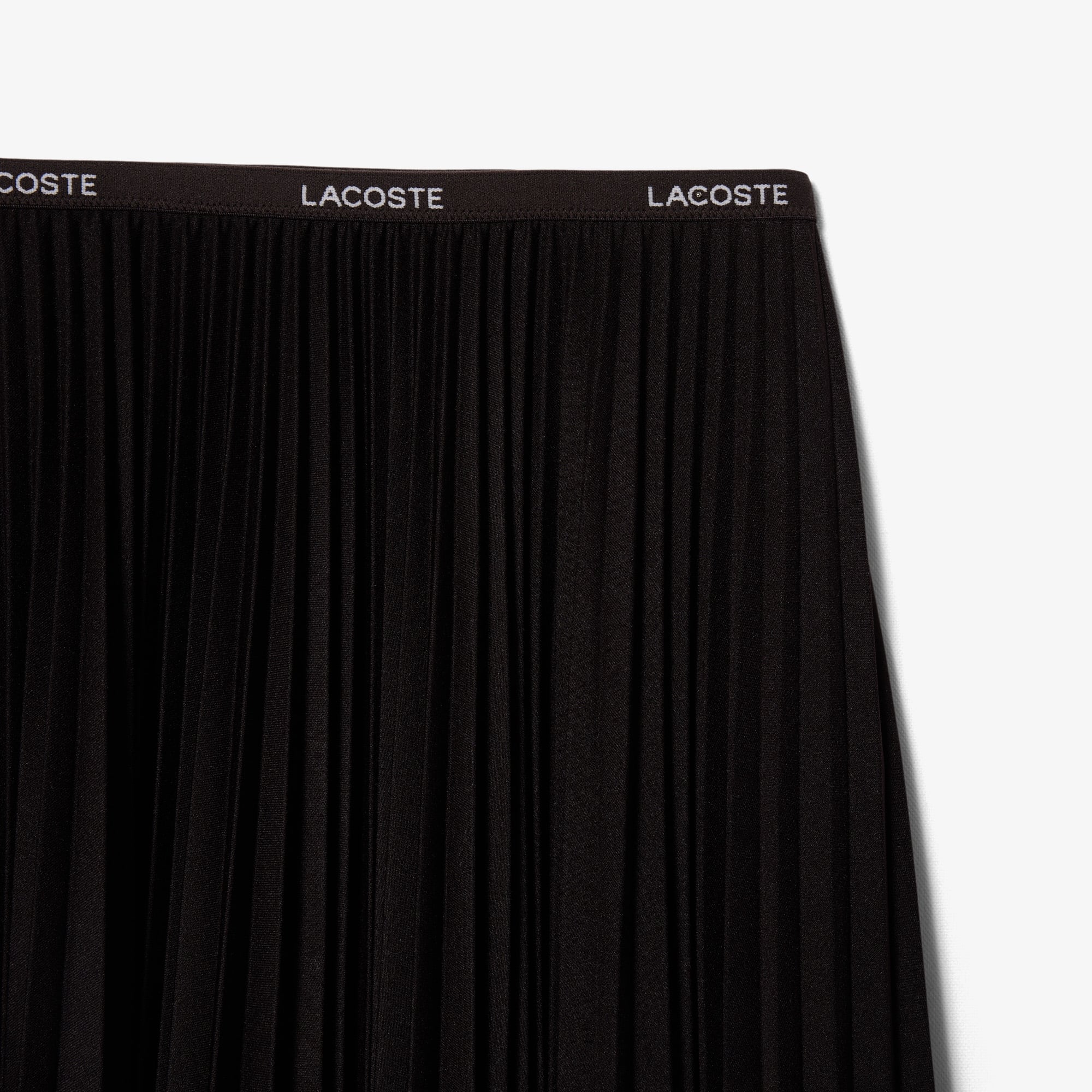 Váy Dài Xếp Ly Lacoste Nữ Co Giãn Ở Eo