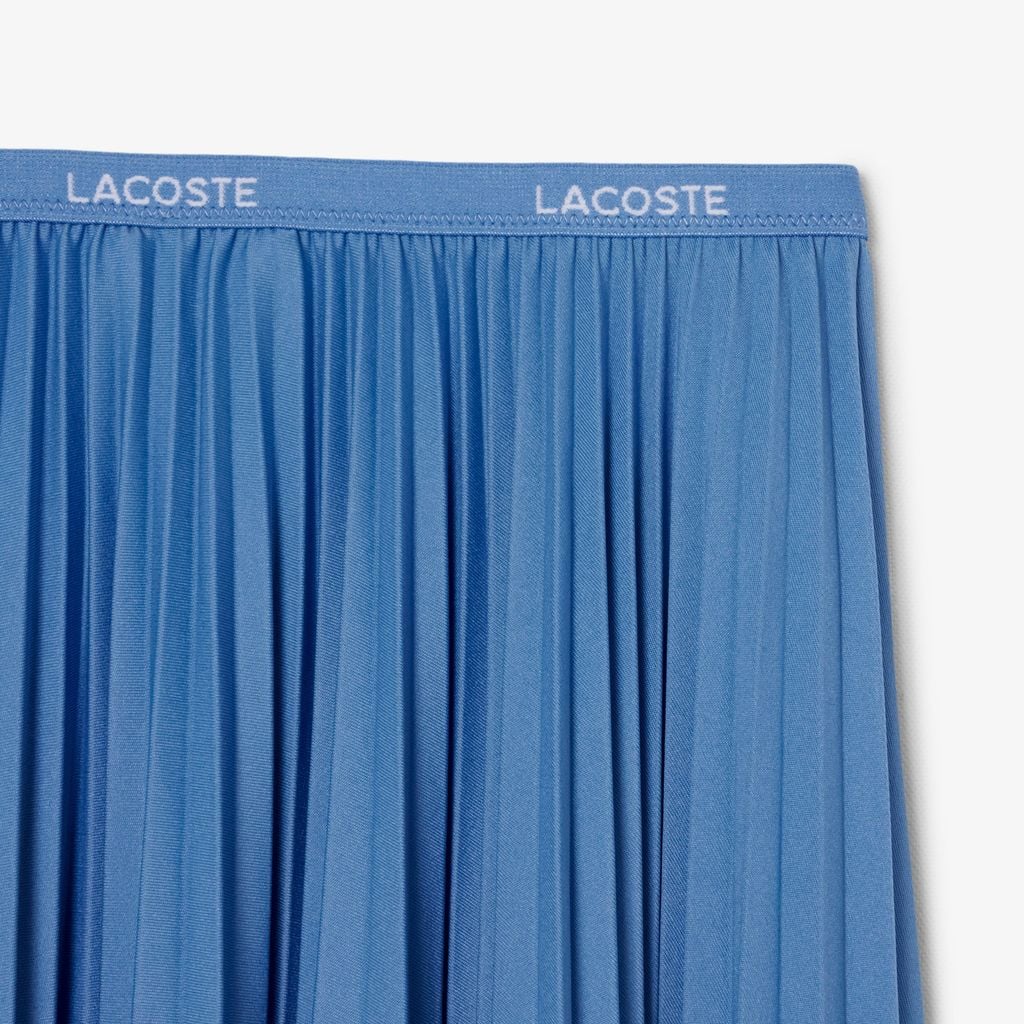 Váy Dài Xếp Ly Lacoste Nữ Co Giãn Ở Eo