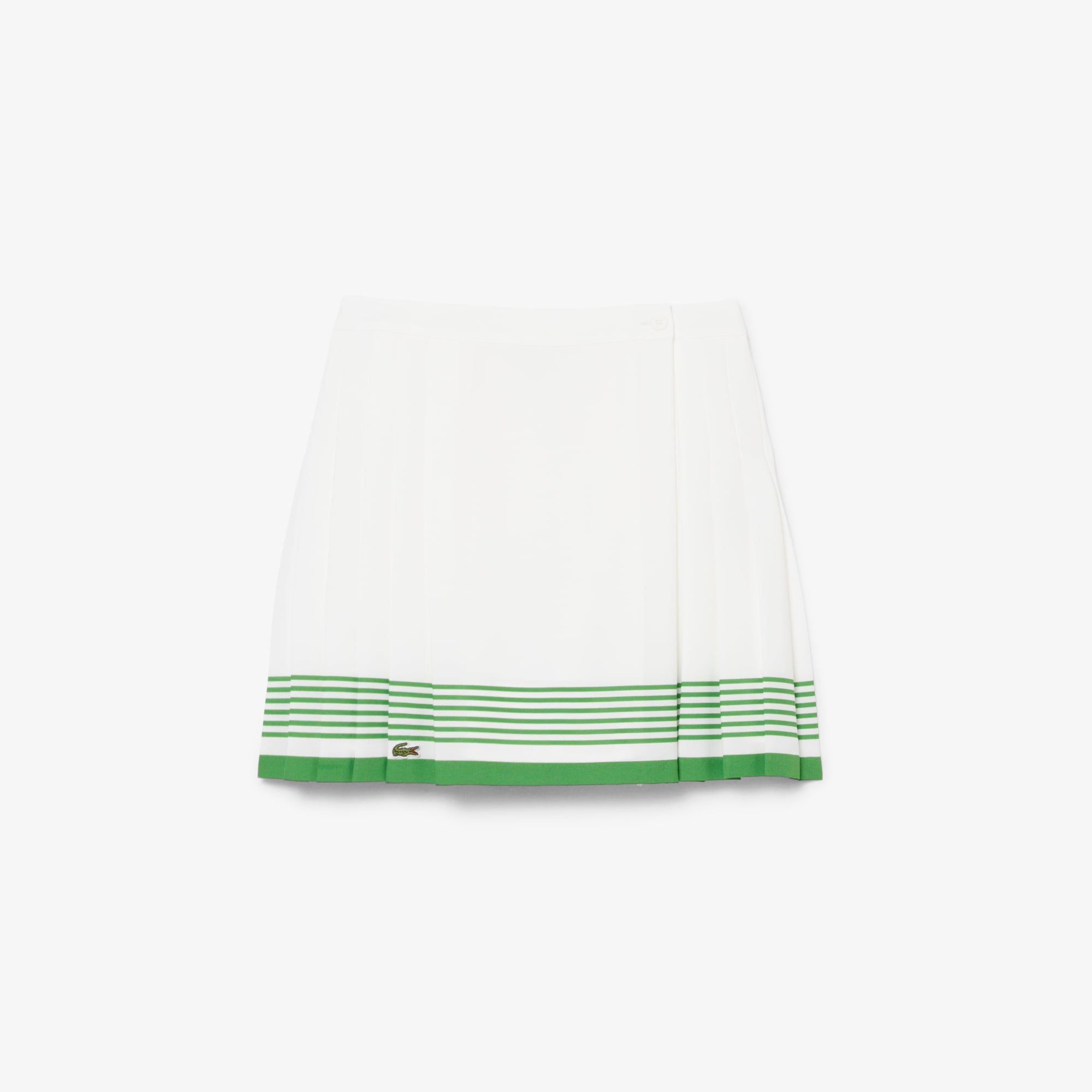 Váy Lacoste Nữ Chất Liệu Crepe Mềm Mại Xếp Ly