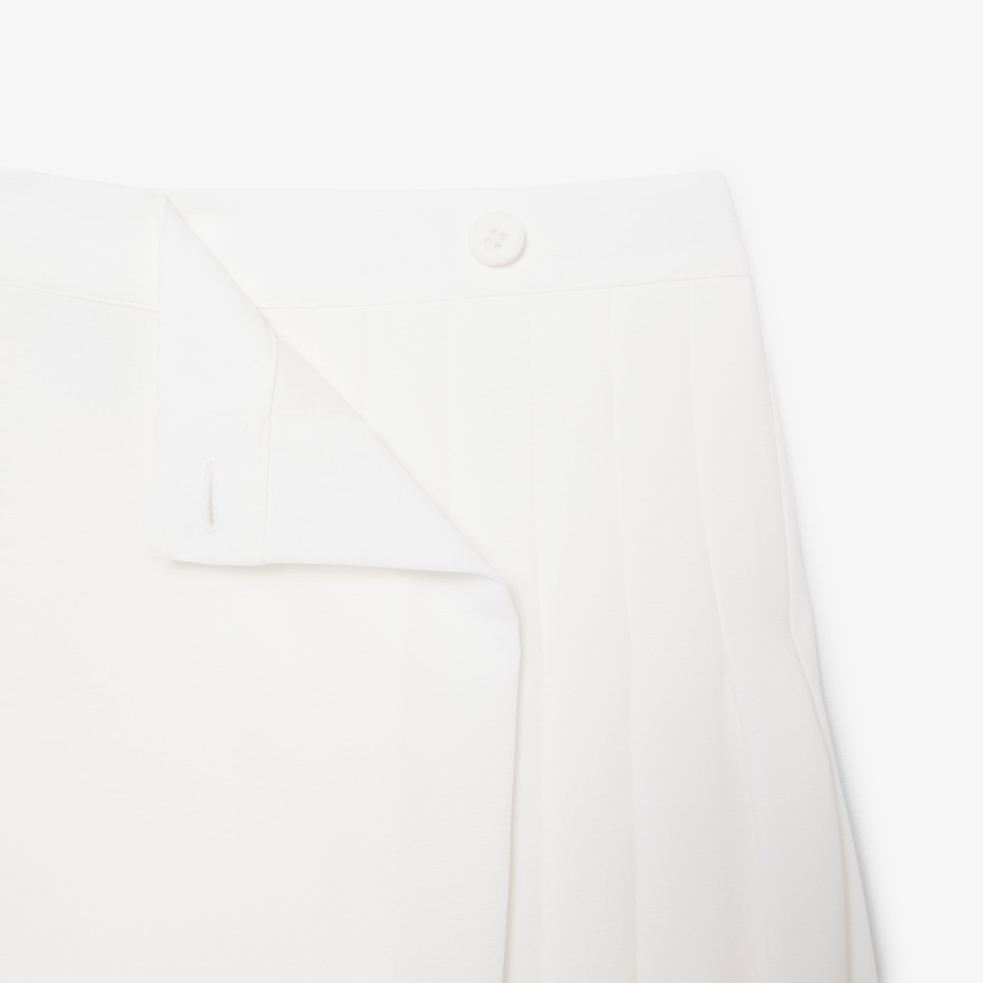 Váy Lacoste Nữ Chất Liệu Crepe Mềm Mại Xếp Ly