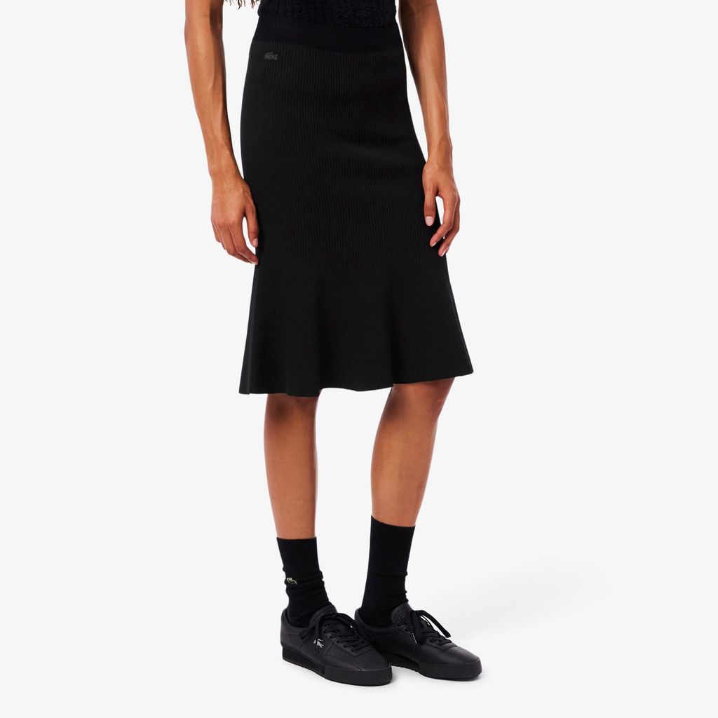 Váy Midi Lacoste Nữ Xẻ Tà 3D