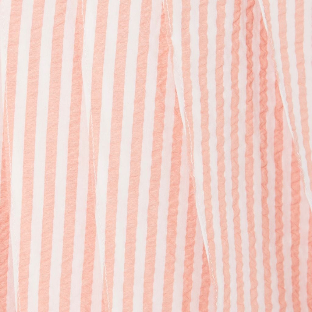 Váy Ngắn Lacoste Nữ Dáng Chữ A Chất Liệu Seersucker