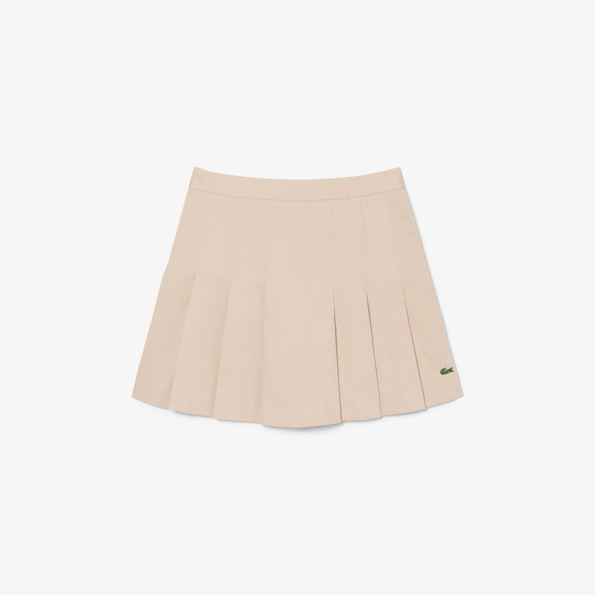 Váy Xếp Ly Ngắn Lacoste Nữ Chất Liệu Cotton Co Giãn