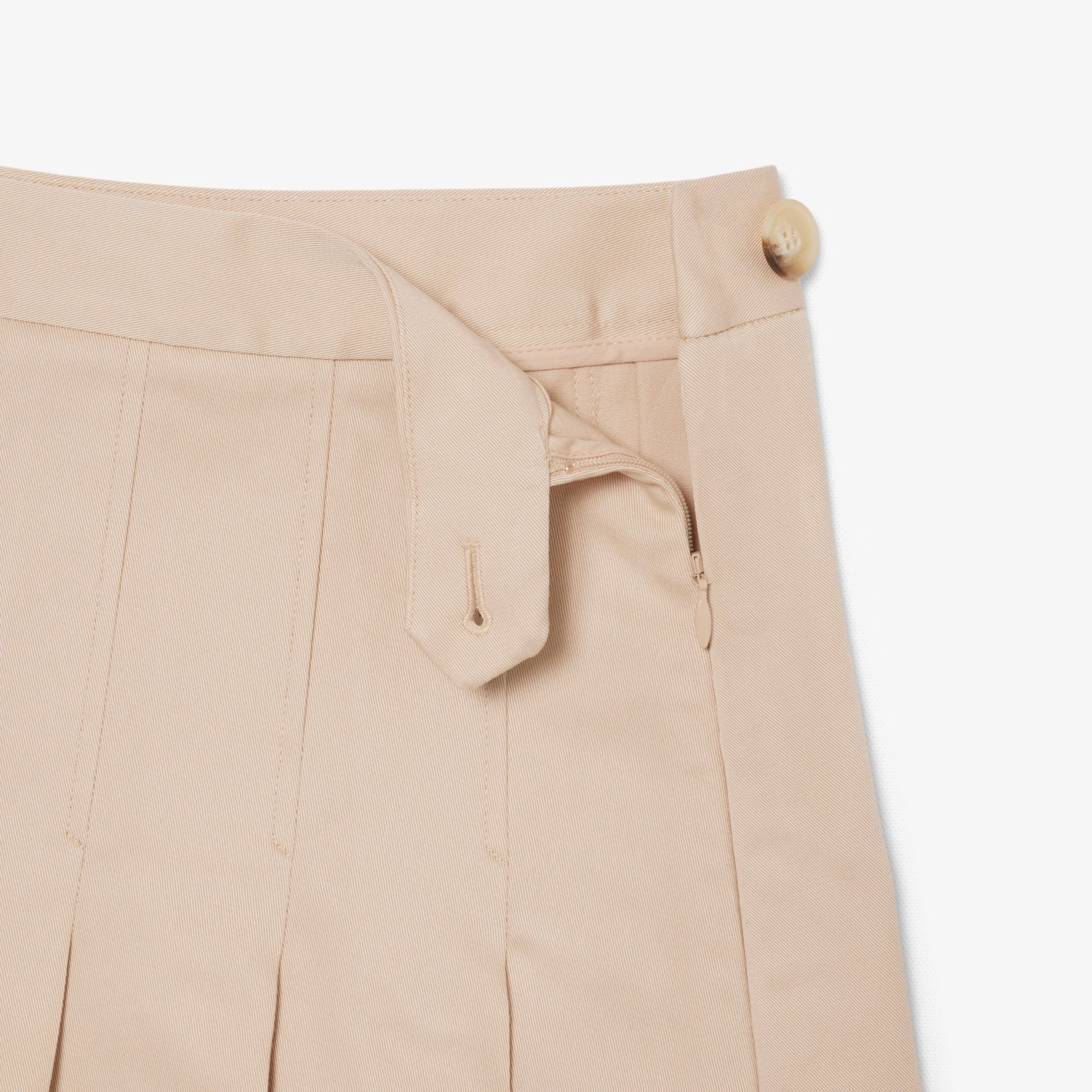 Váy Xếp Ly Ngắn Lacoste Nữ Chất Liệu Cotton Co Giãn