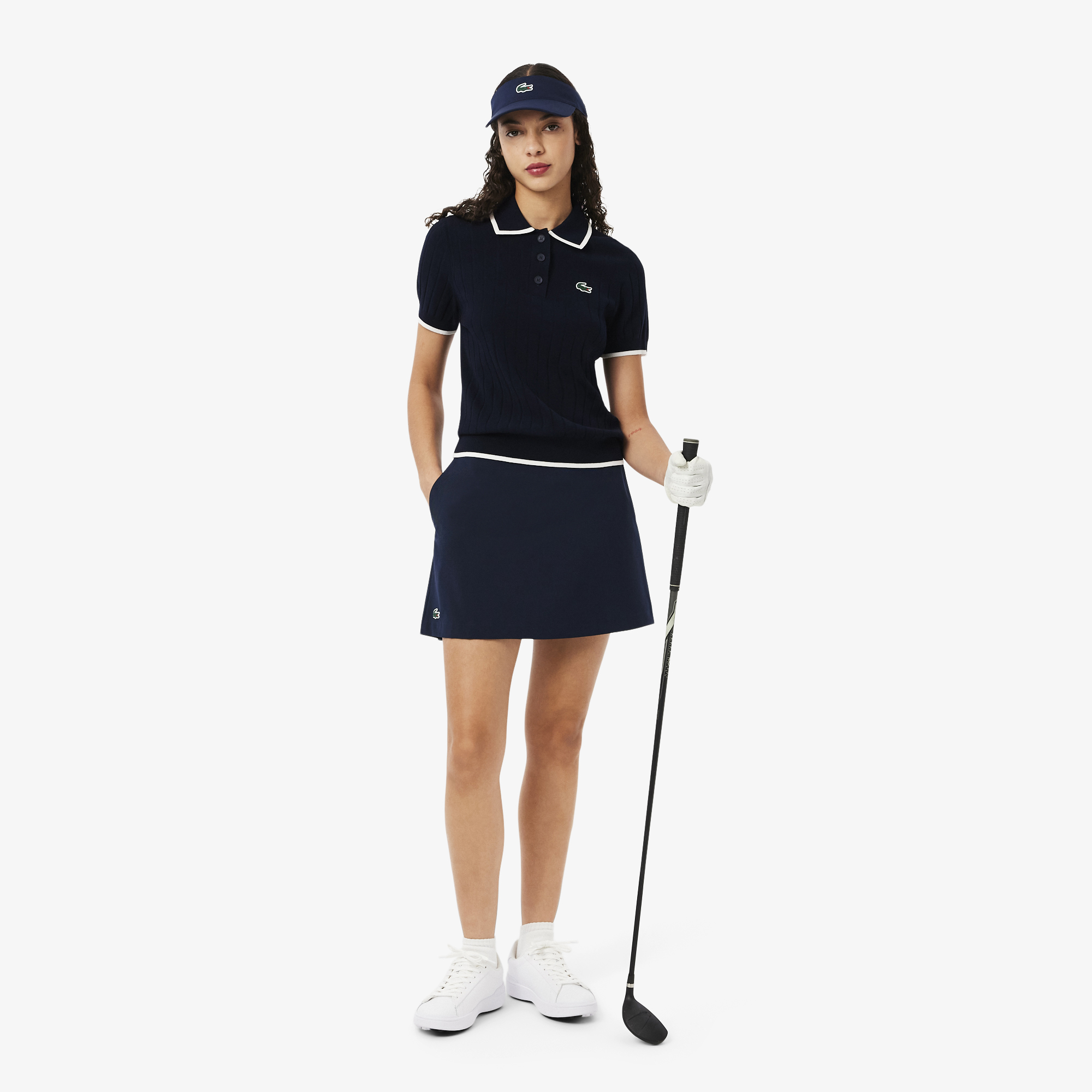Váy Golf Lacoste Nữ Công Nghệ Ultra Dry Có Lớp Lót
