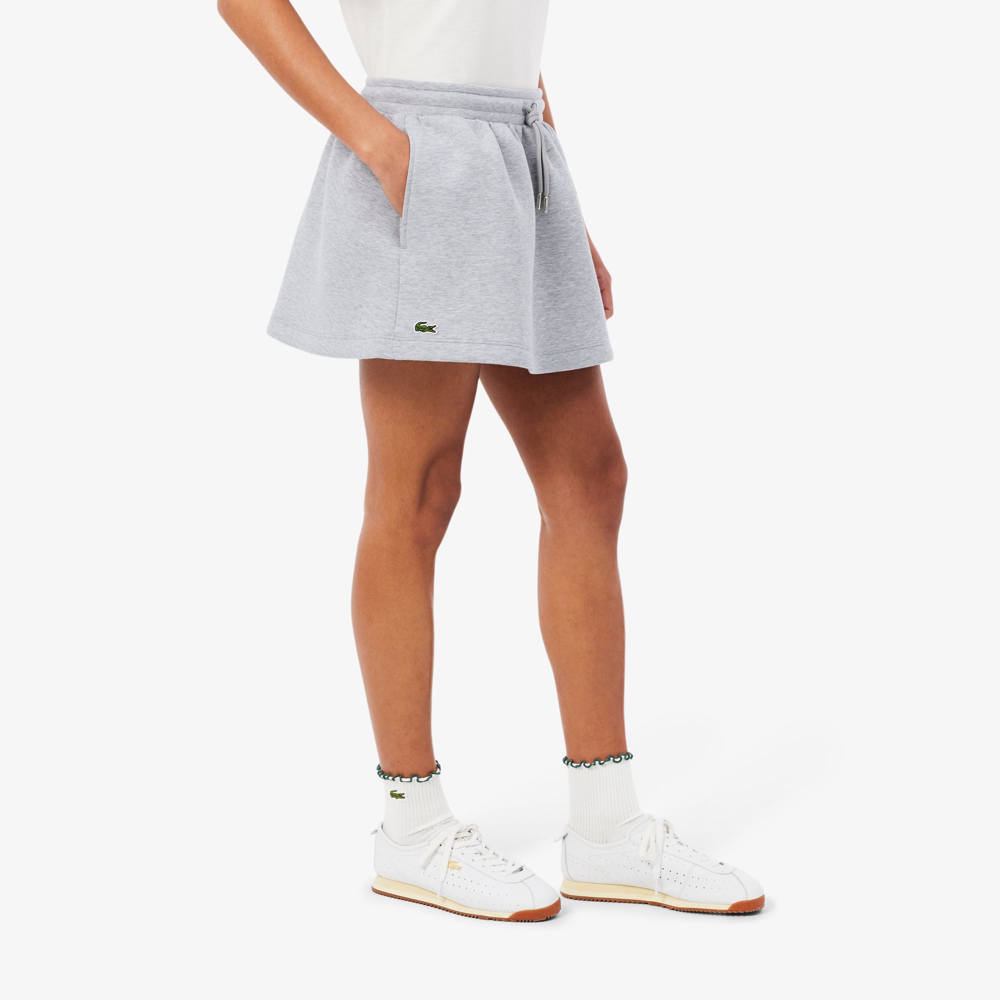 Váy Lacoste Nữ Chất Liệu Thun Dệt Kim