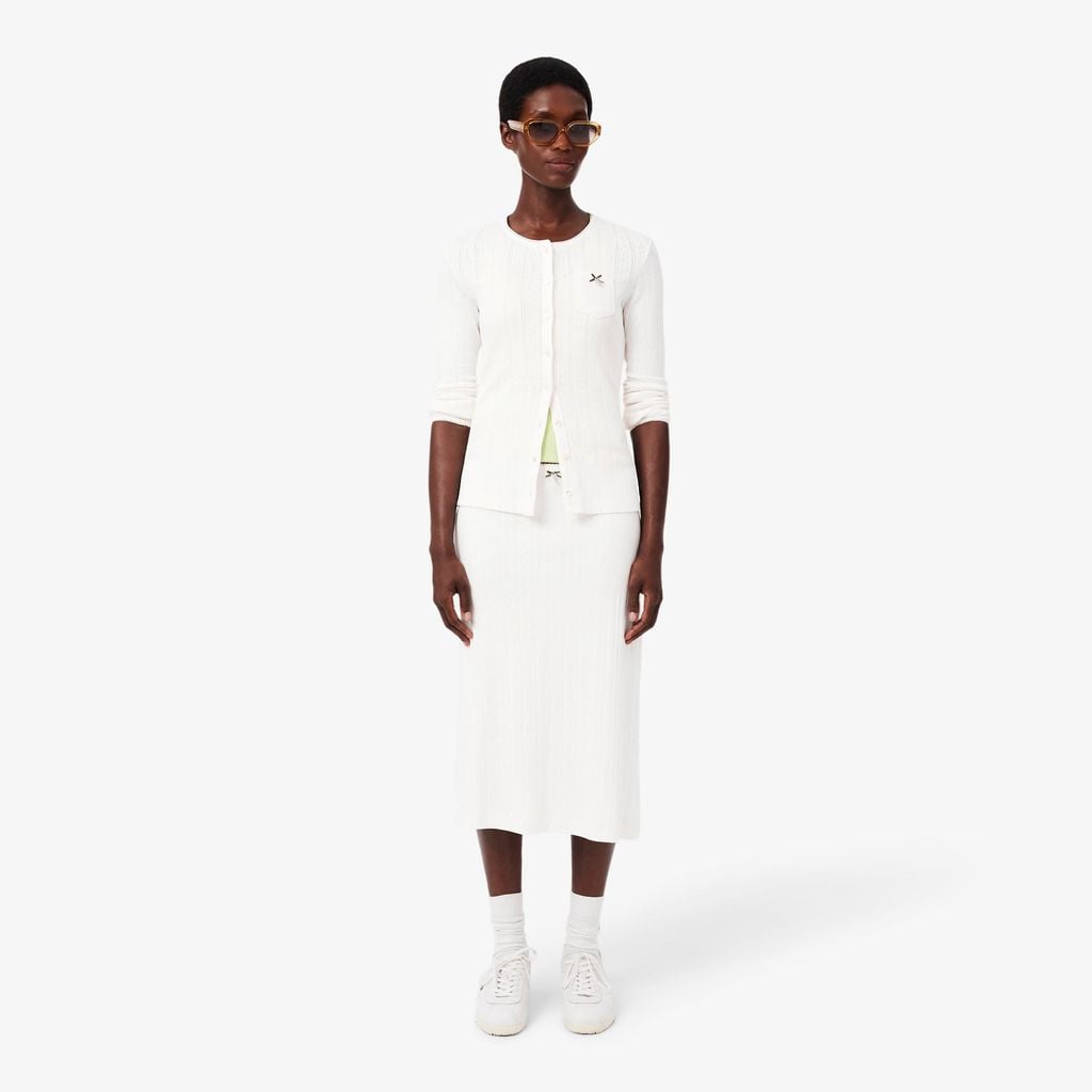 Váy Midi Lacoste Nữ Chất Liệu Cotton