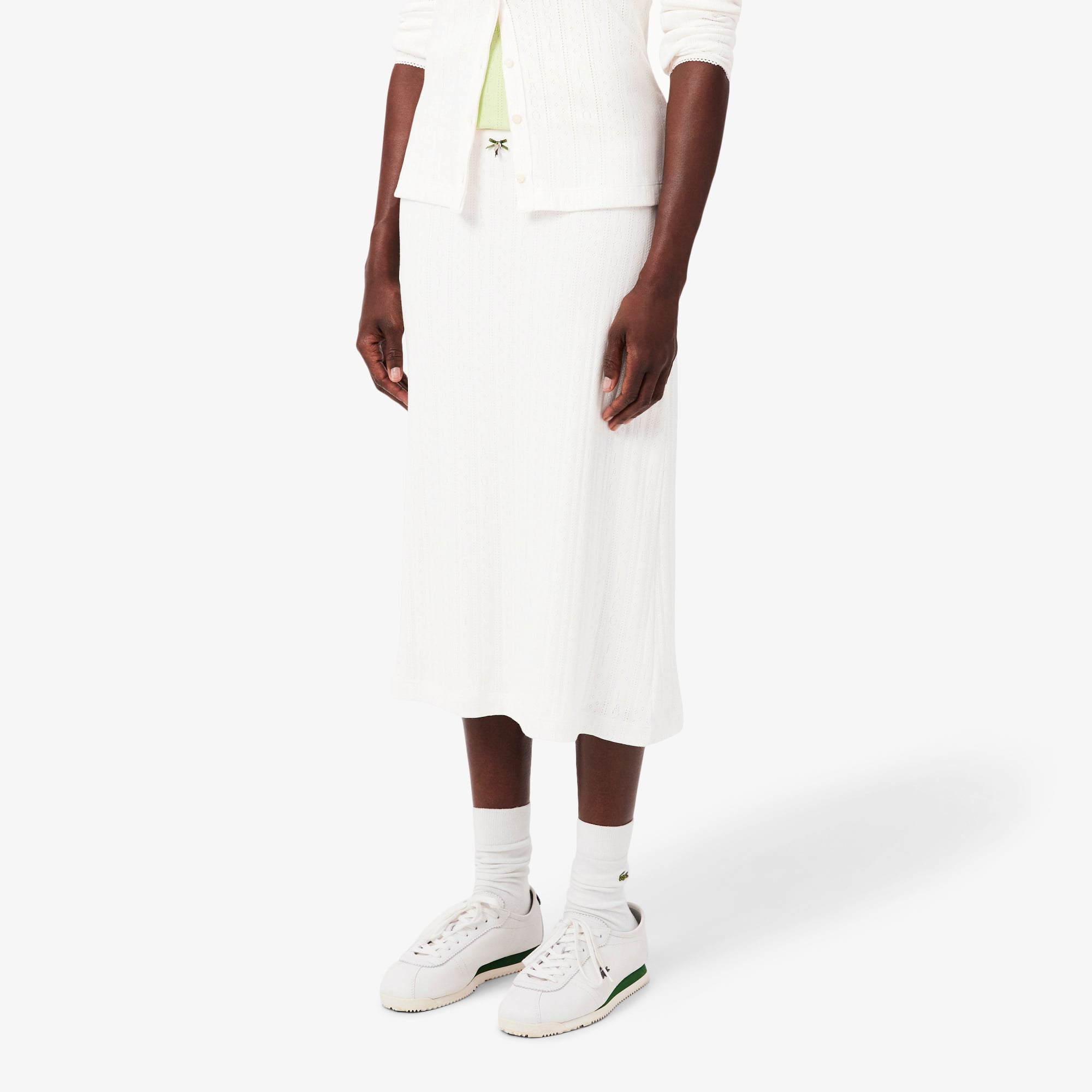 Váy Midi Lacoste Nữ Chất Liệu Cotton
