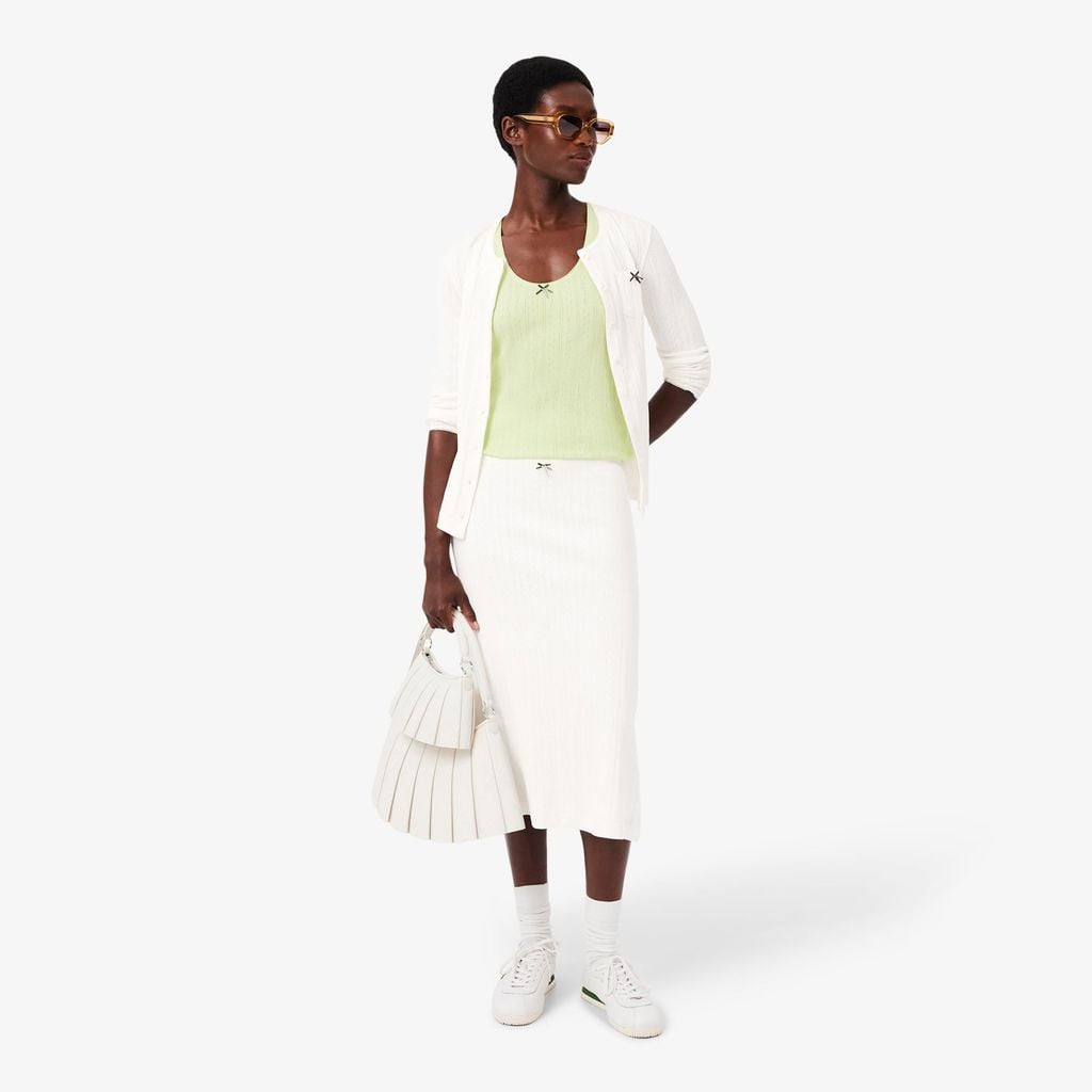 Váy Midi Lacoste Nữ Chất Liệu Cotton
