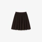 Váy Ngắn Lacoste Nữ Dáng Chữ A Có Lưới Xếp Ly