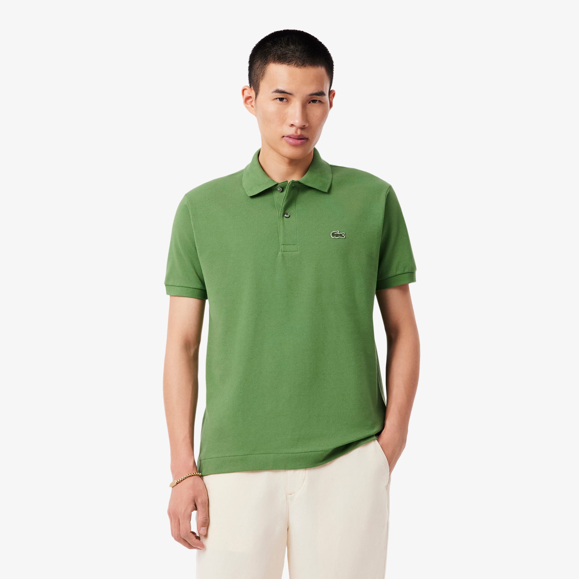 Áo Polo Lacoste Nam Piqué L.12.12 Original Dáng Cổ Điển