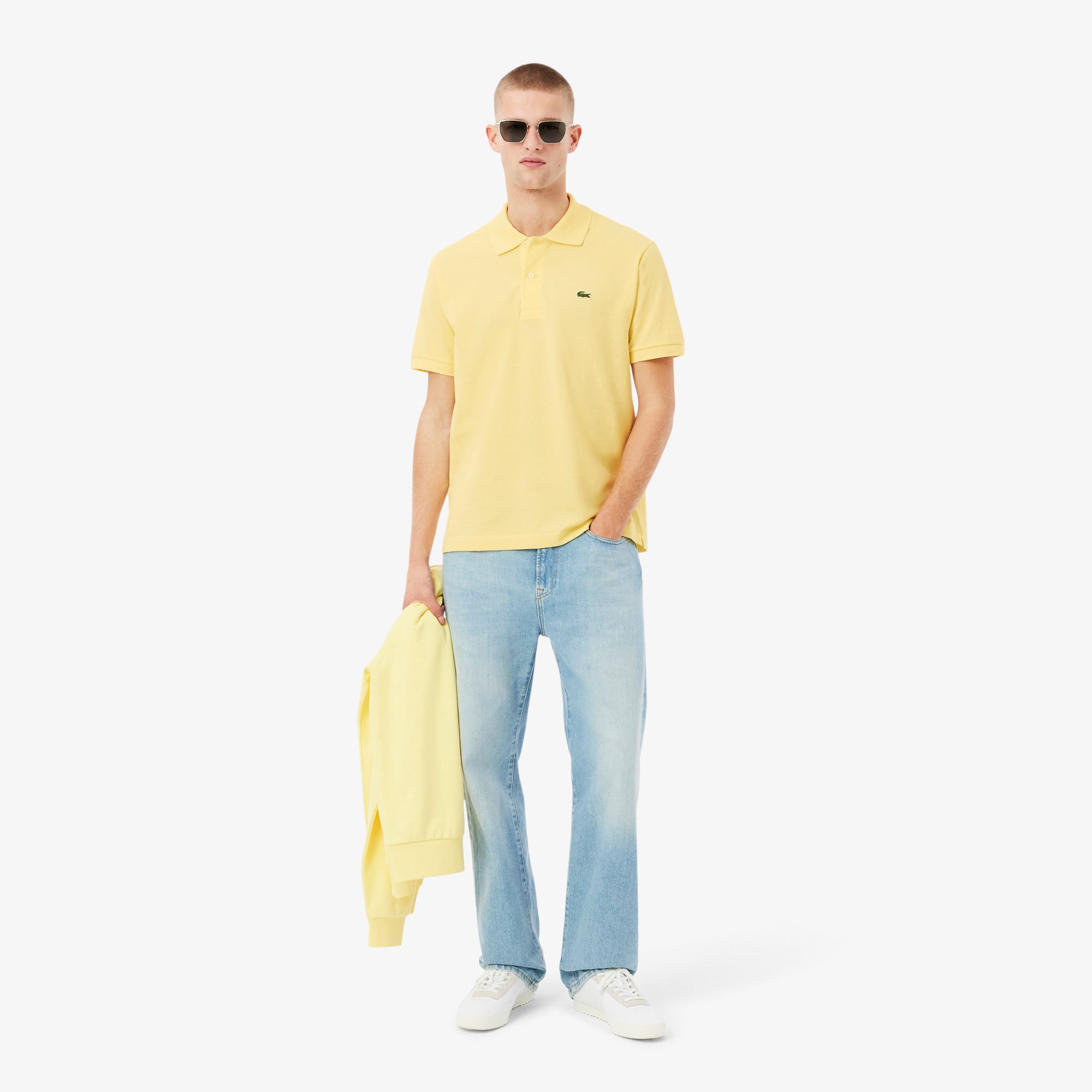 Áo Polo Lacoste Nam L.12.12 Original Piqué Dáng Cổ Điển