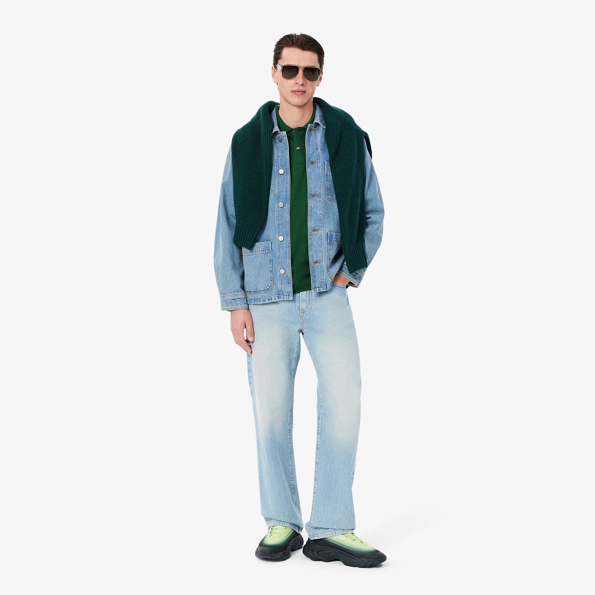 Áo Polo Lacoste Nam L.12.12 Original Piqué Dáng Cổ Điển