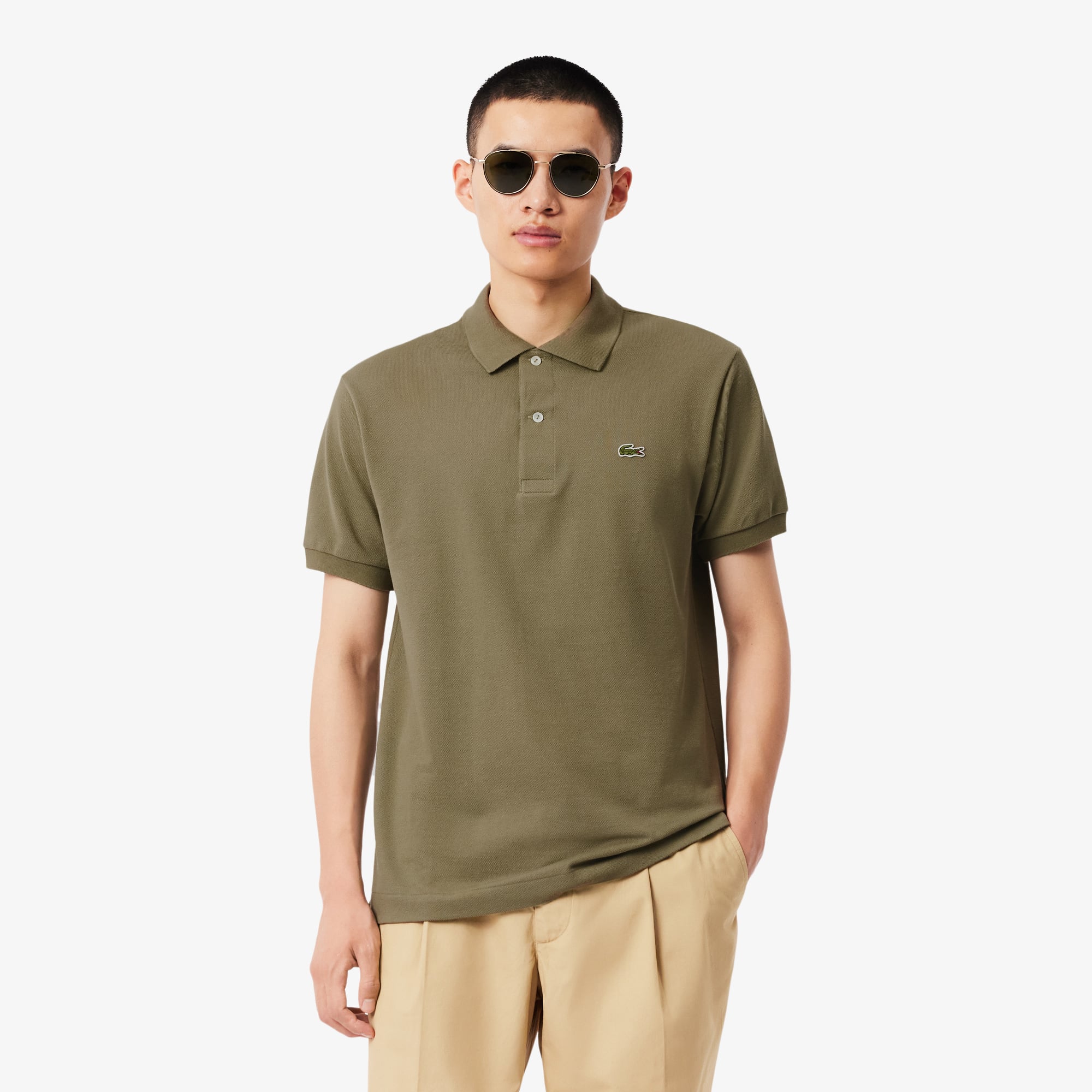 Áo Polo Lacoste Nam L.12.12 Original Piqué Dáng Cổ Điển