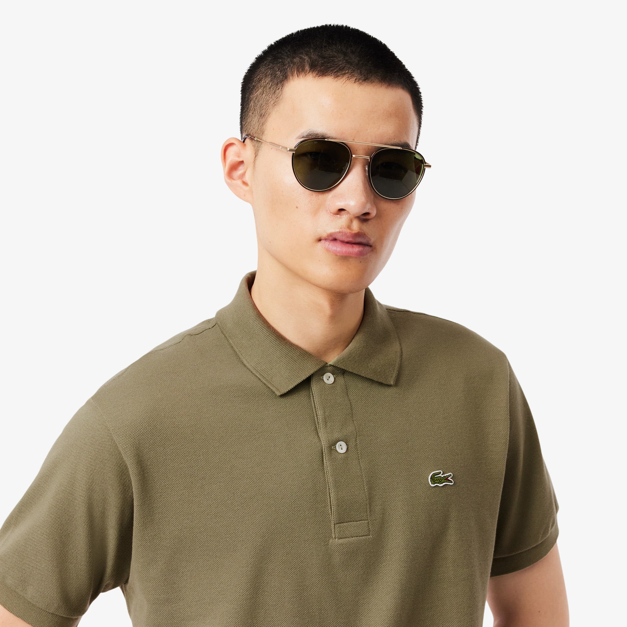 Áo Polo Lacoste Nam L.12.12 Original Piqué Dáng Cổ Điển