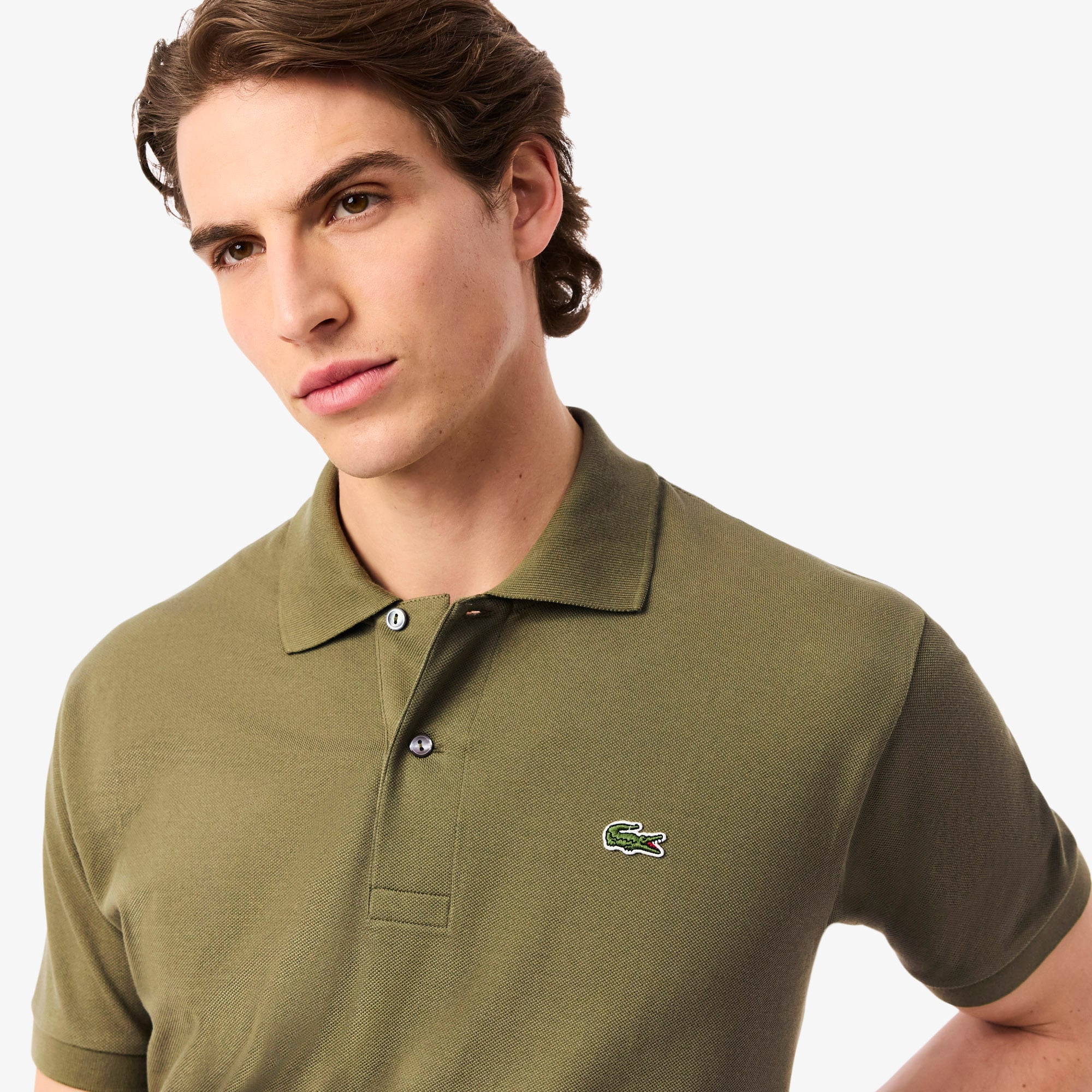 Áo Polo Lacoste Nam Piqué L.12.12 Original Dáng Cổ Điển