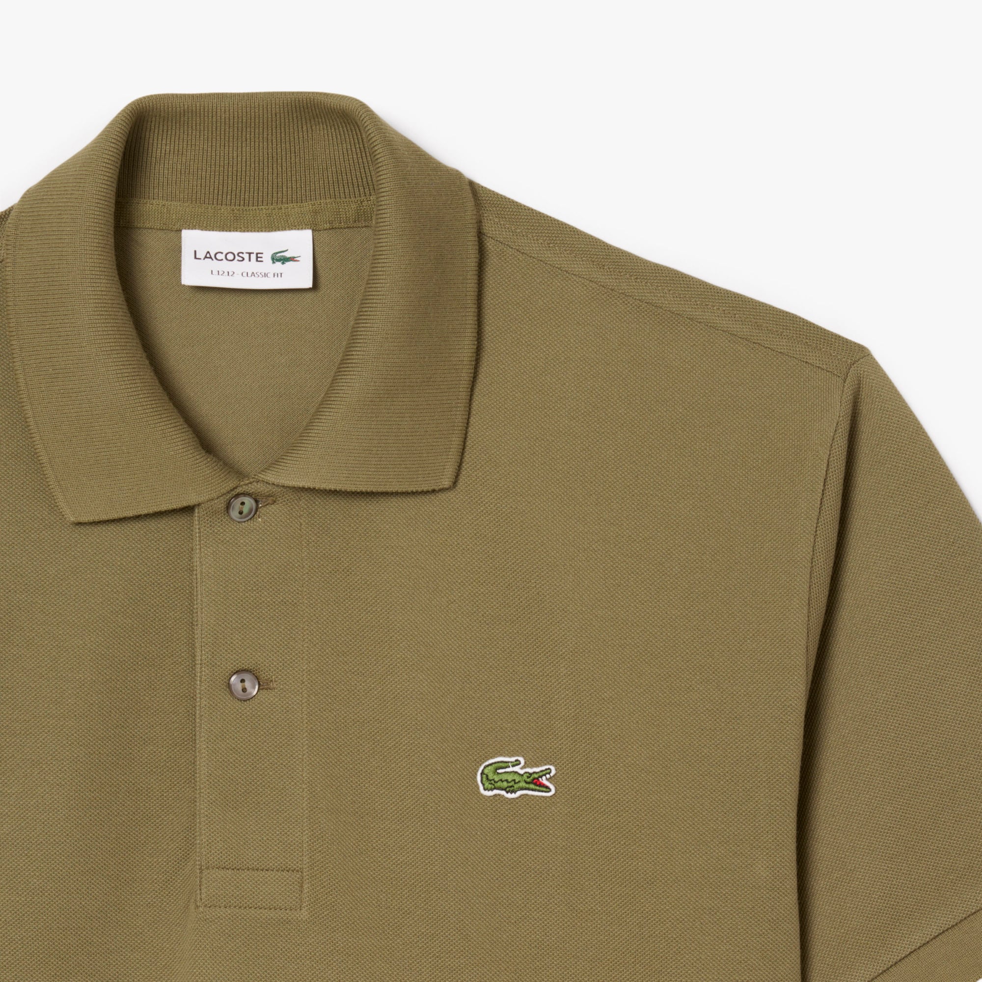 Áo Polo Lacoste Nam Piqué L.12.12 Original Dáng Cổ Điển