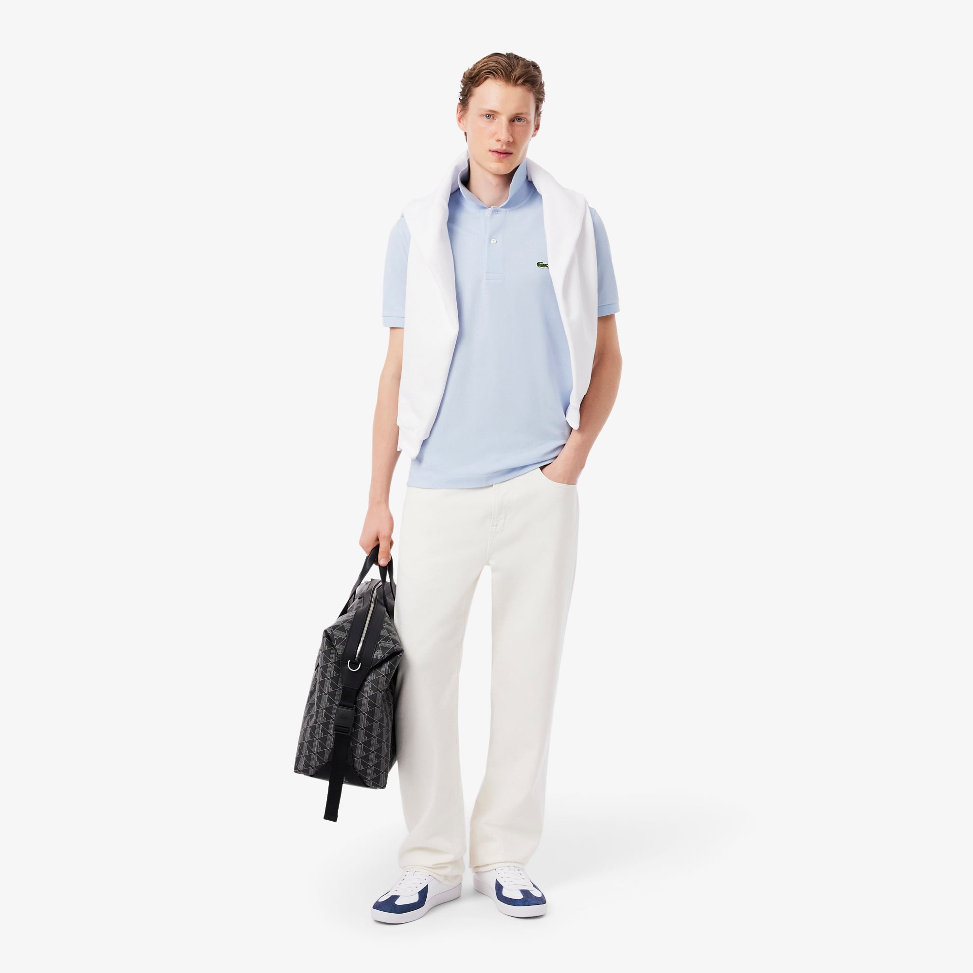 Áo Polo Lacoste Nam Piqué L.12.12 Original Dáng Cổ Điển
