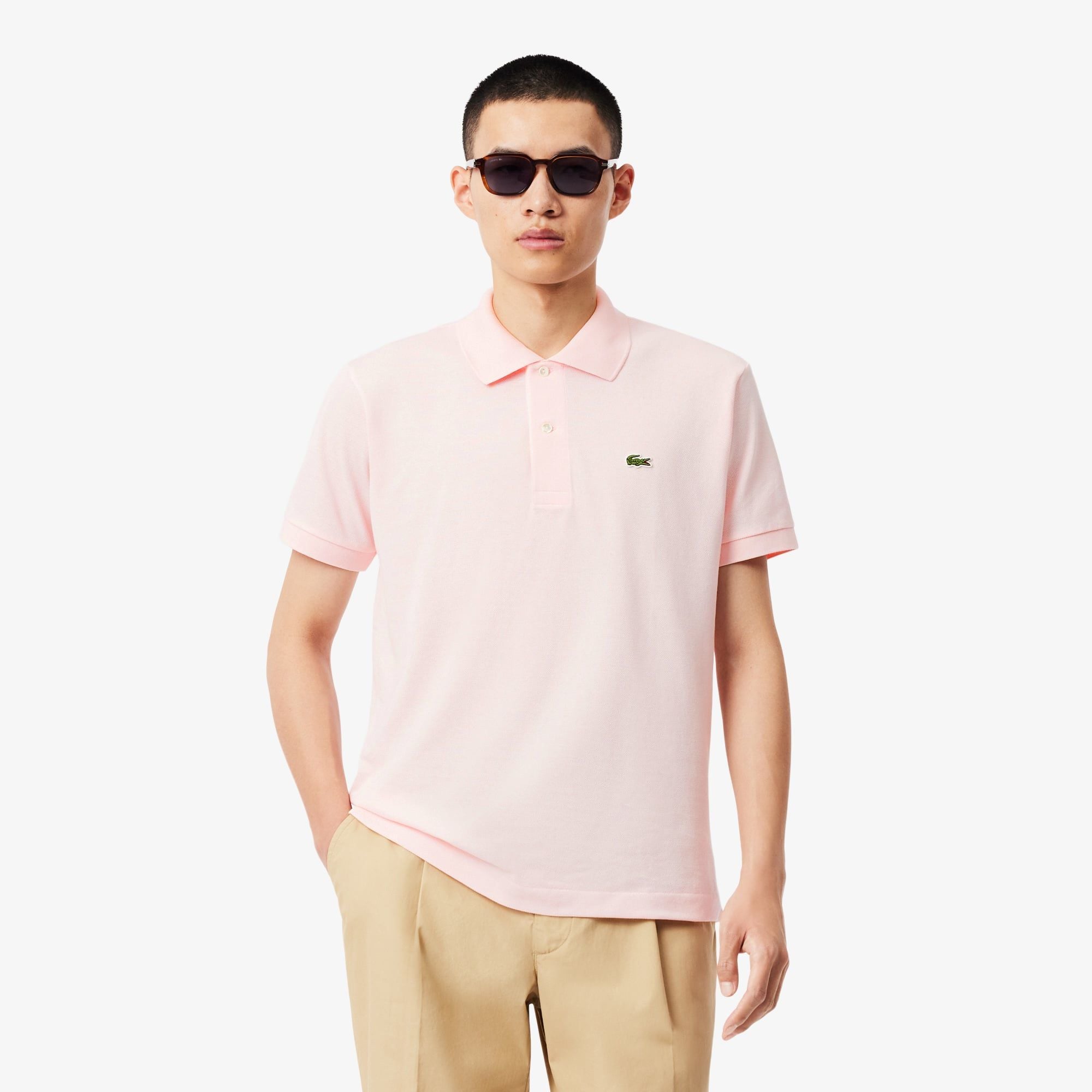 Áo Polo Lacoste Nam L.12.12 Original Piqué Dáng Cổ Điển