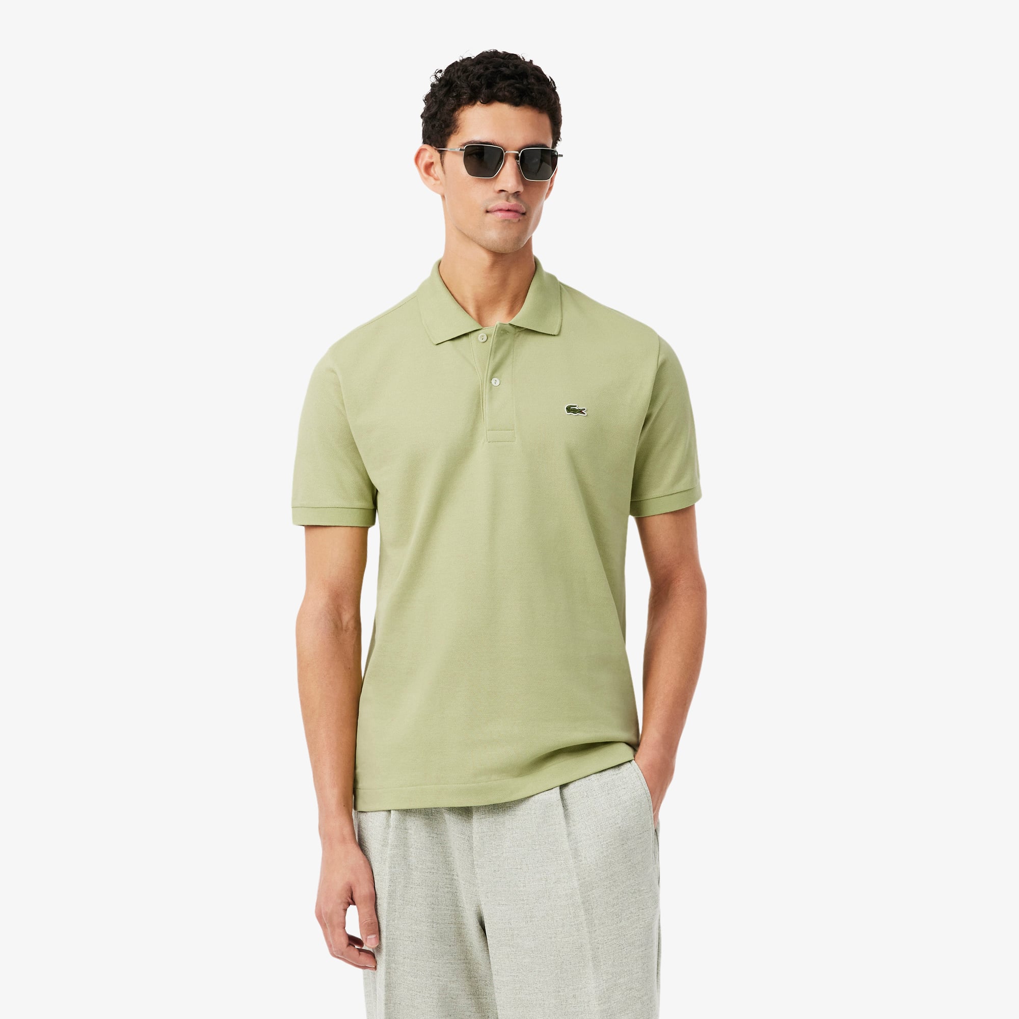 Áo Polo Lacoste Nam Piqué L.12.12 Original Dáng Cổ Điển