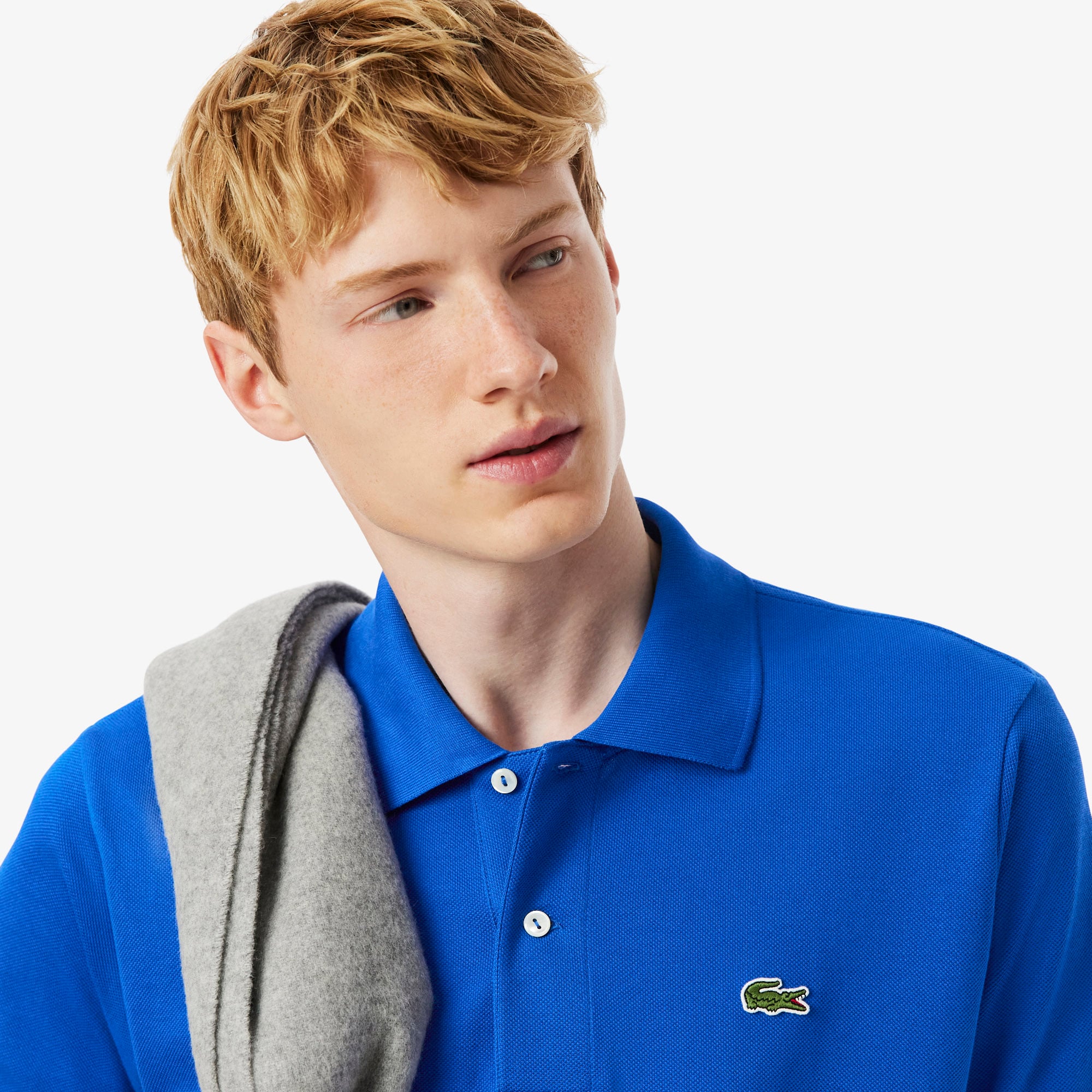 Áo Polo Lacoste Nam Piqué L.12.12 Original Dáng Cổ Điển