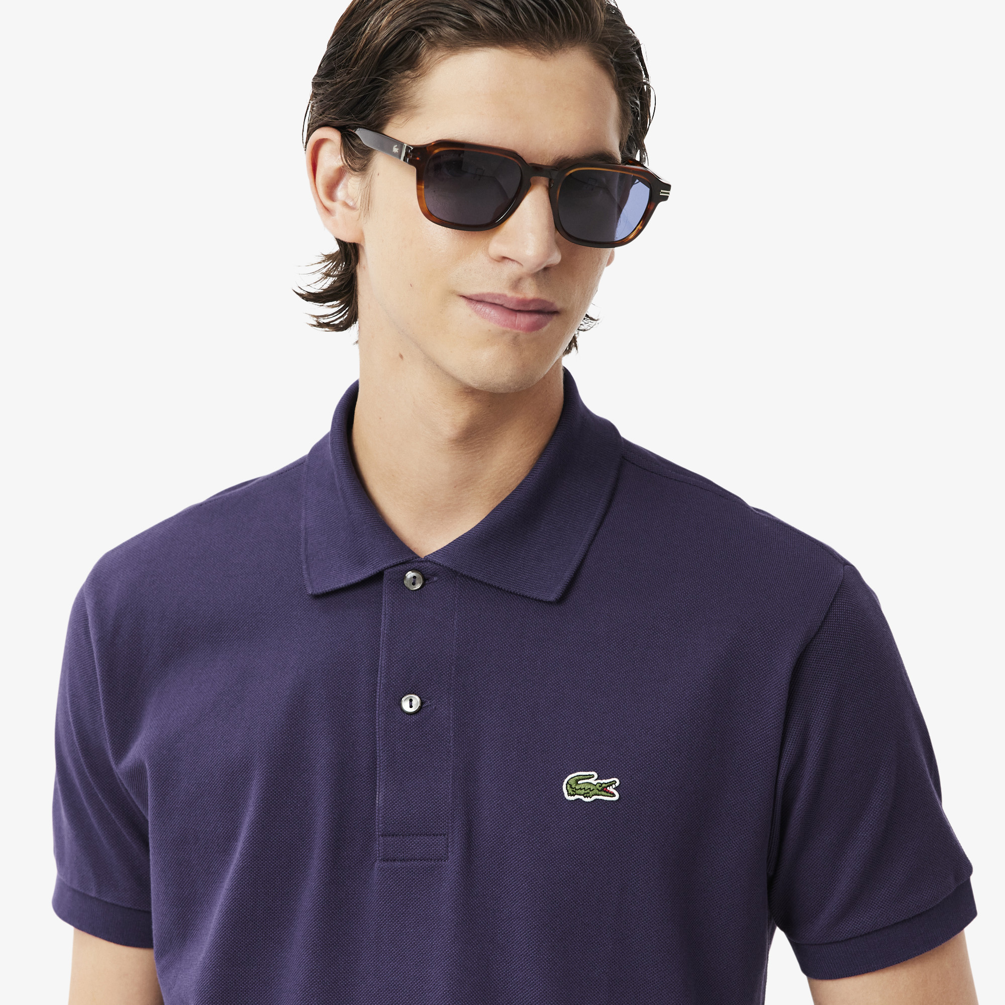 Áo Polo Lacoste Nam Piqué L.12.12 Original Dáng Cổ Điển