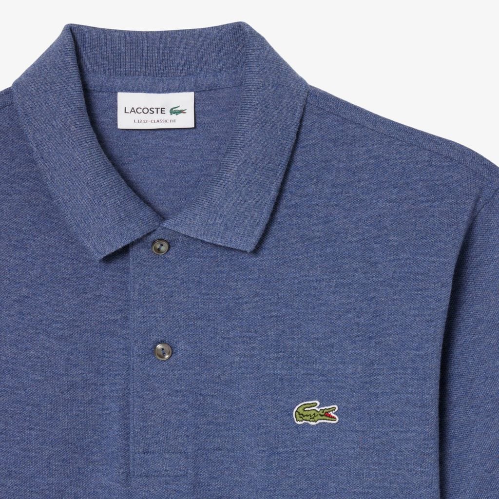 Áo Polo Lacoste Nam L.12.12 Marl Dáng Cổ Điển