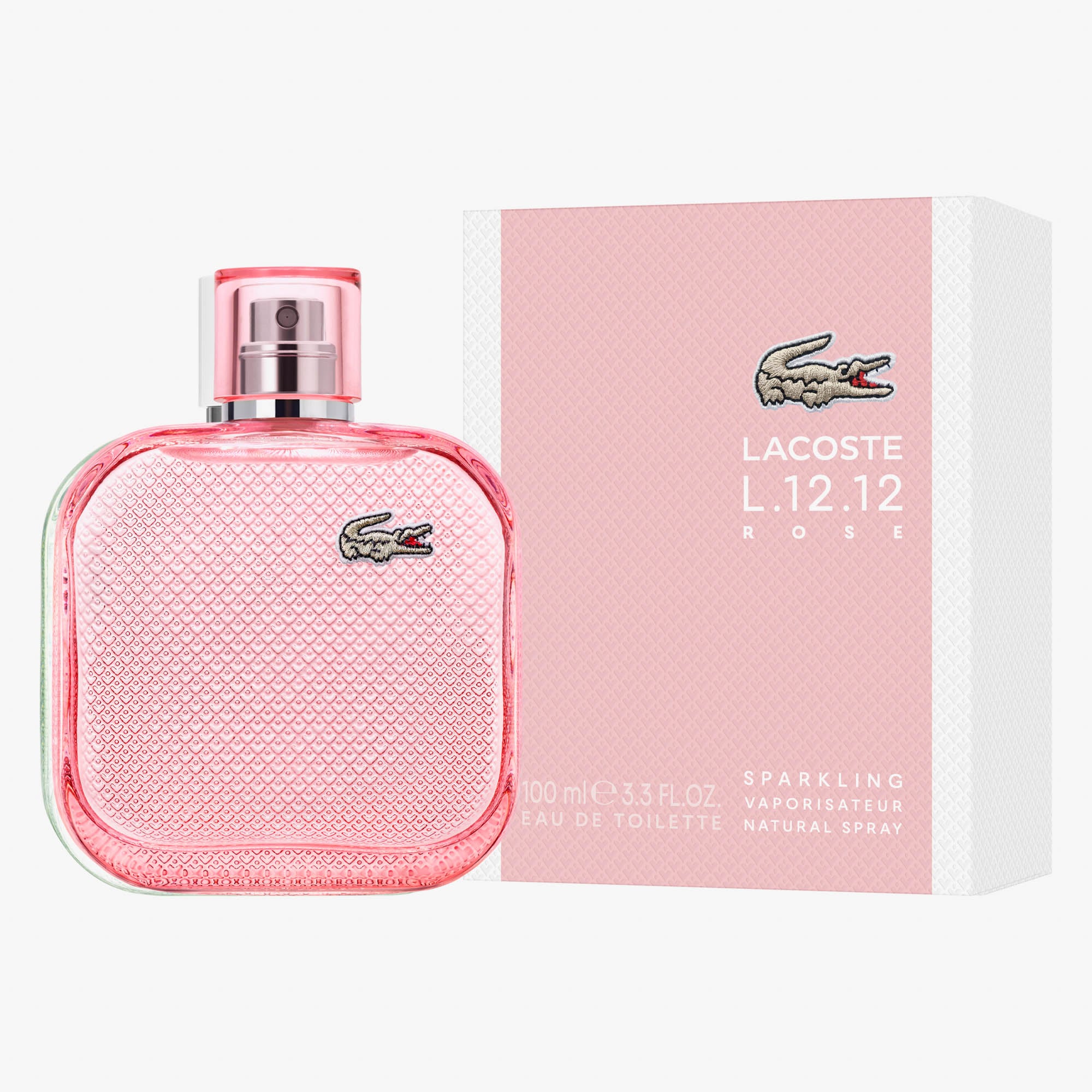Nước Hoa Lacoste Nữ L.12.12 Rose Sparkling Eau de Toilette 100ml