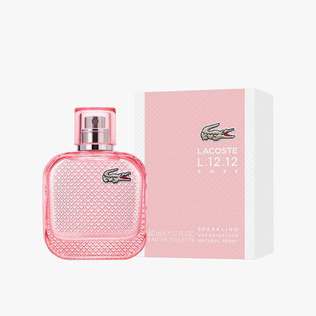 Nước Hoa Lacoste Nữ L.12.12 Rose Sparkling Eau de Toilette 50ml