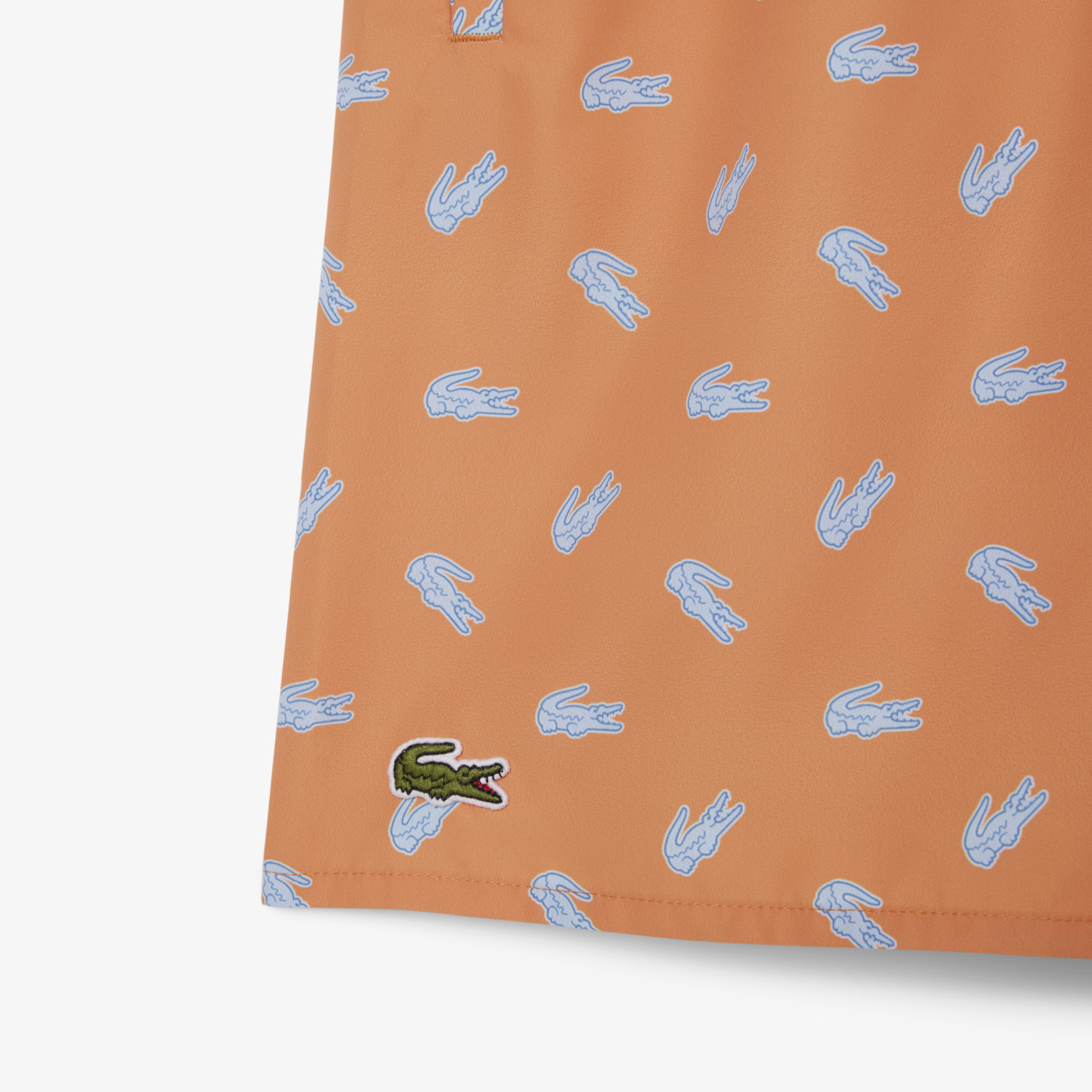 Quần Bơi Trunk Lacoste Nam Độ Dài Trung Bình In Hình Cá Sấu