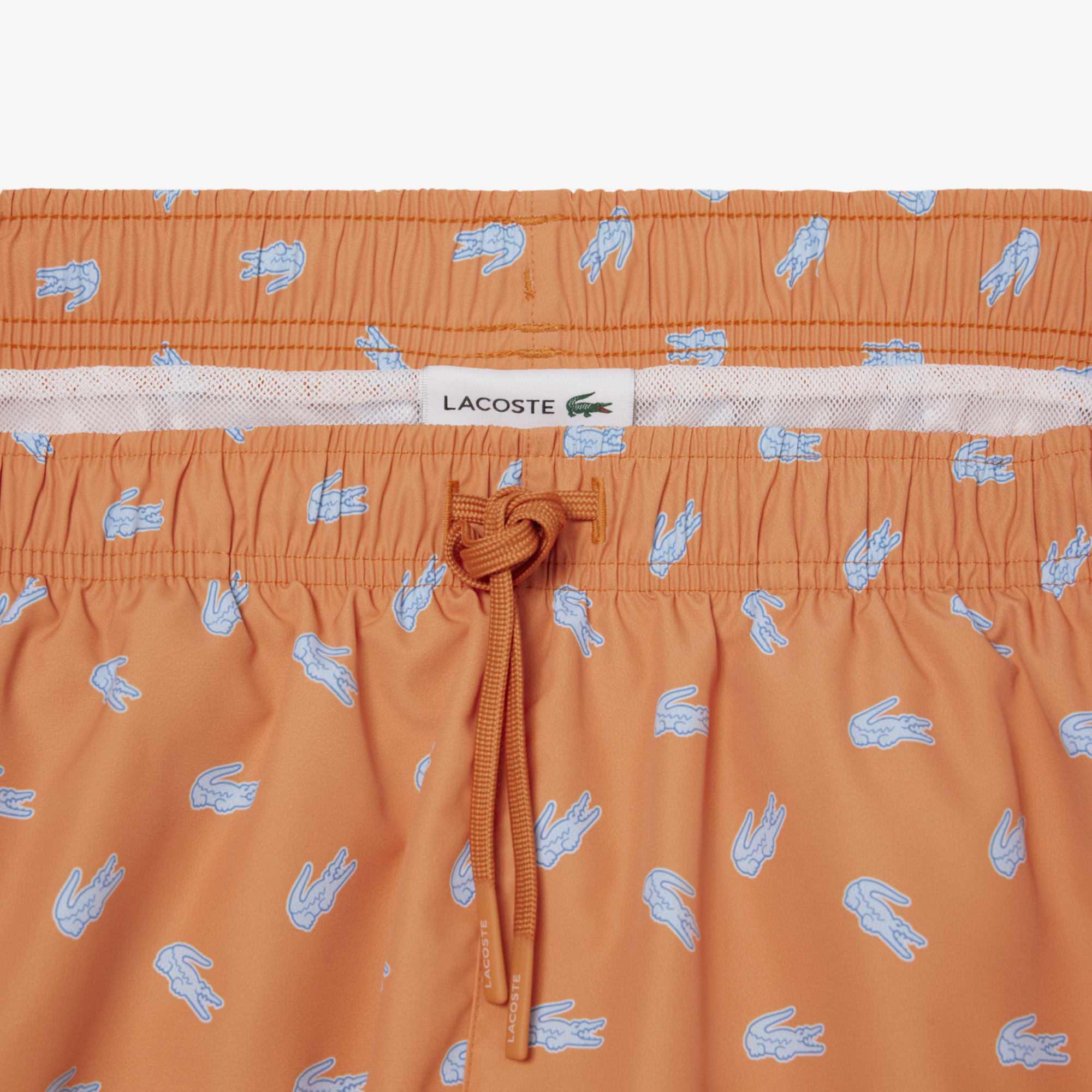 Quần Bơi Trunk Lacoste Nam Độ Dài Trung Bình In Hình Cá Sấu