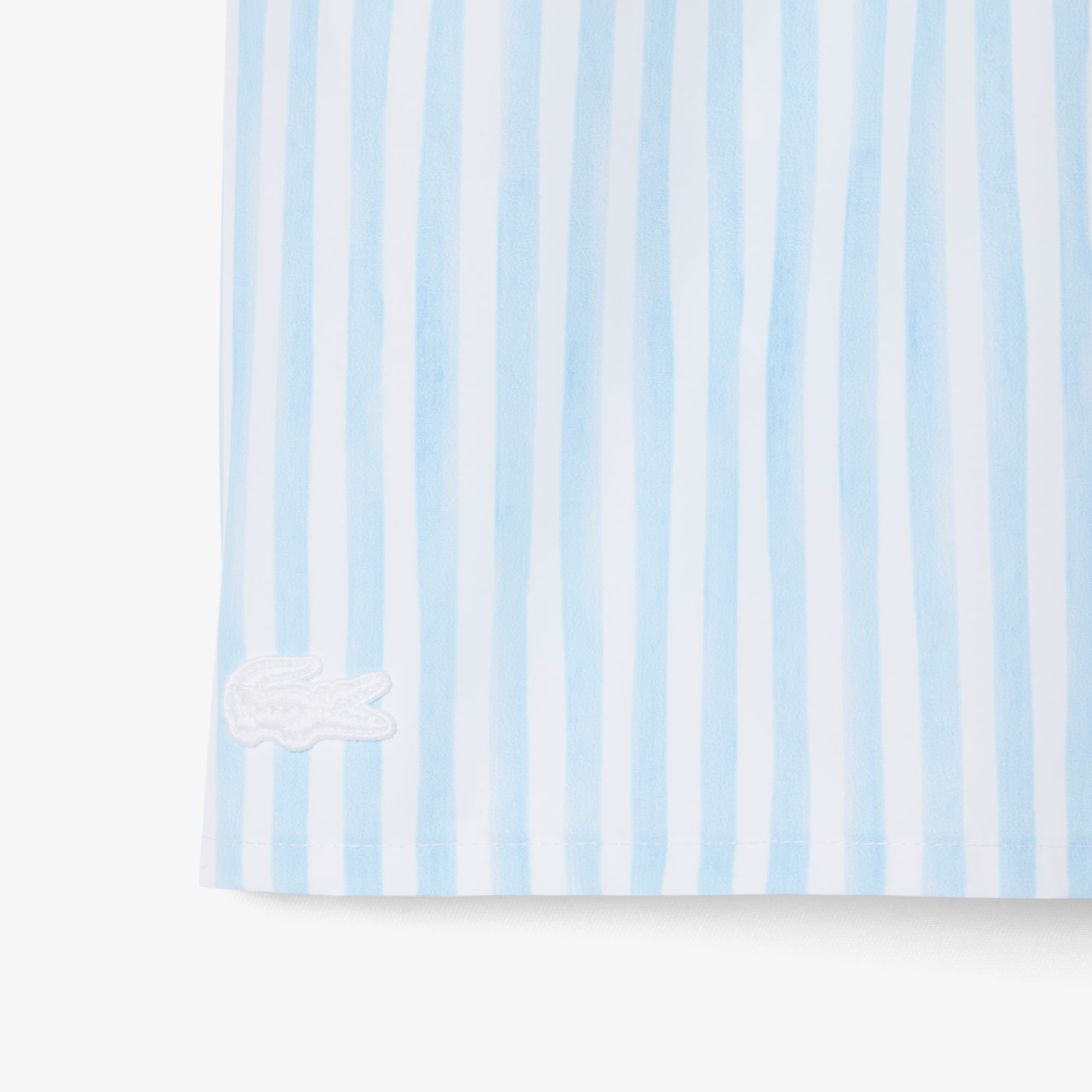 Quần Bơi Trunk Lacoste Nam Kẻ Sọc Độ Dài Trung Bình