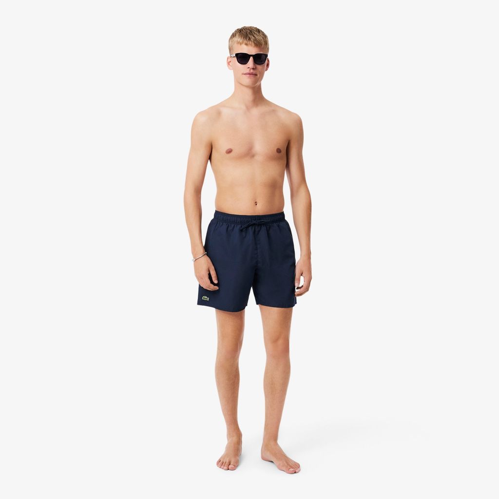 Quần Bơi Lacoste Nam Chiều Dài Trung Bình Màu Đơn Sắc