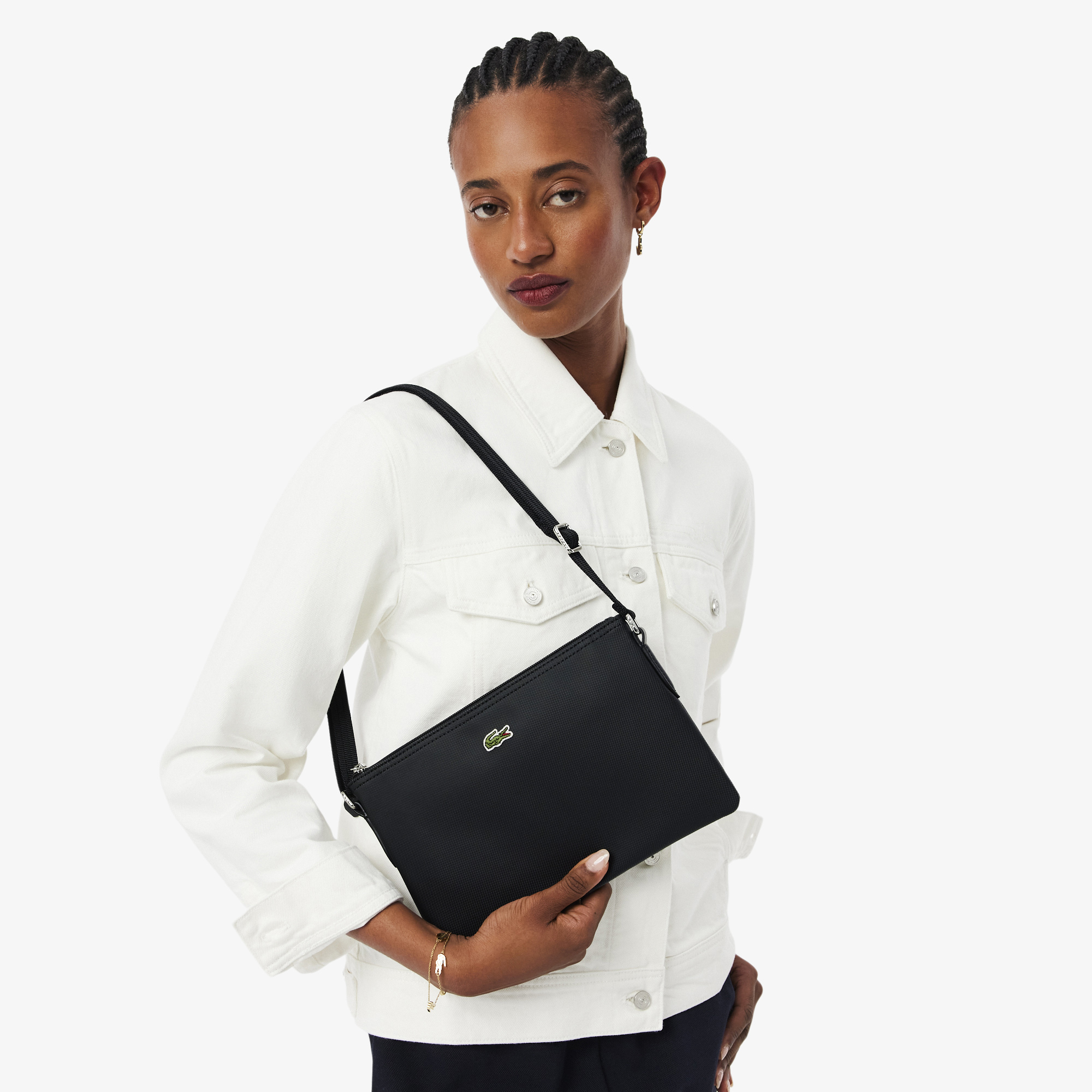 Túi Đeo Chéo Lacoste Nữ L.12.12 Concept Slimline