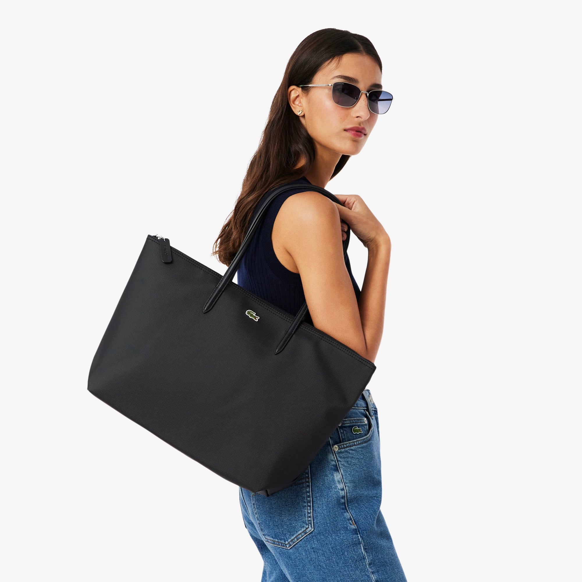 Túi Tote Lacoste Nữ L.12.12 Concept Size Lớn