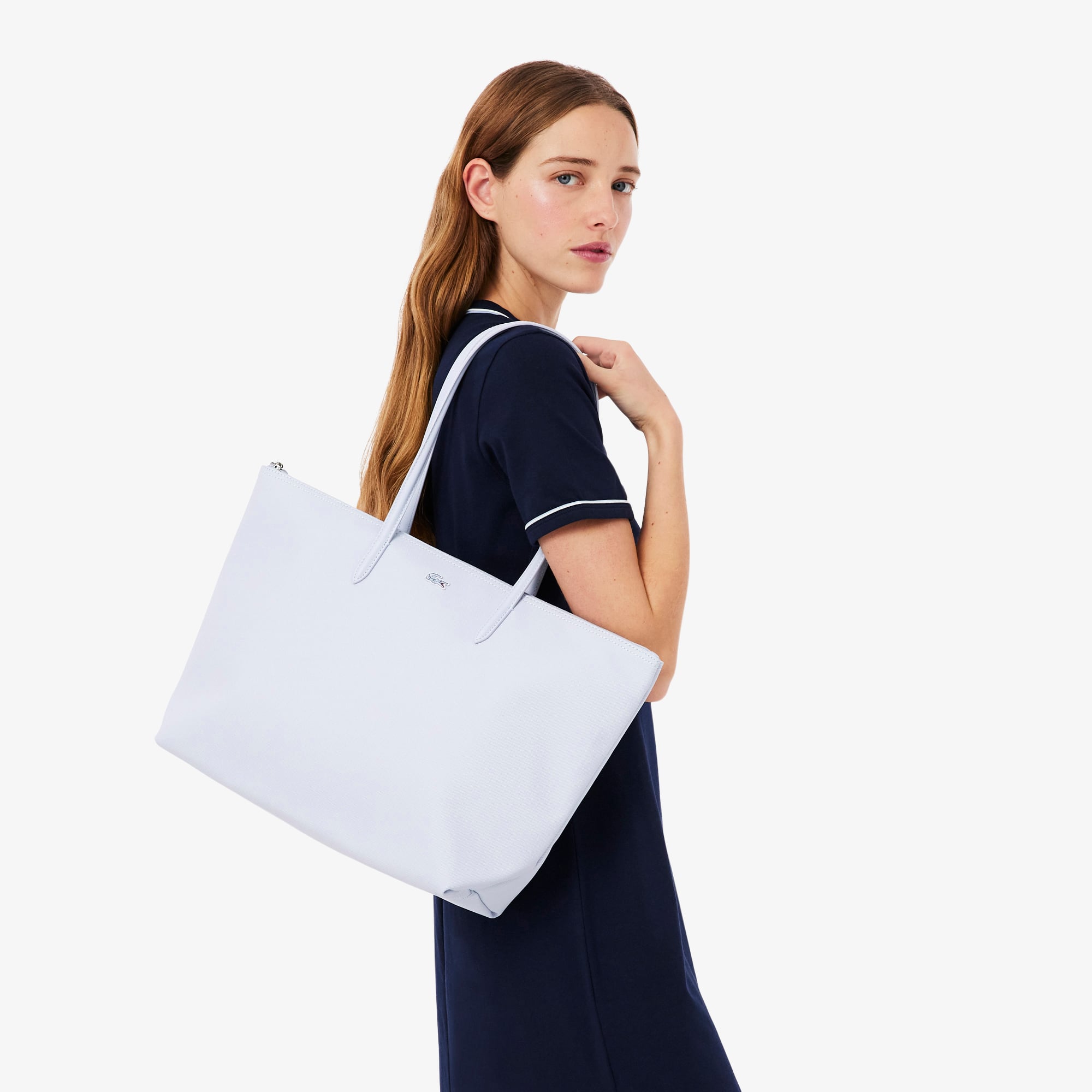 Túi Tote Lacoste Nữ L.12.12 Concept Size Lớn