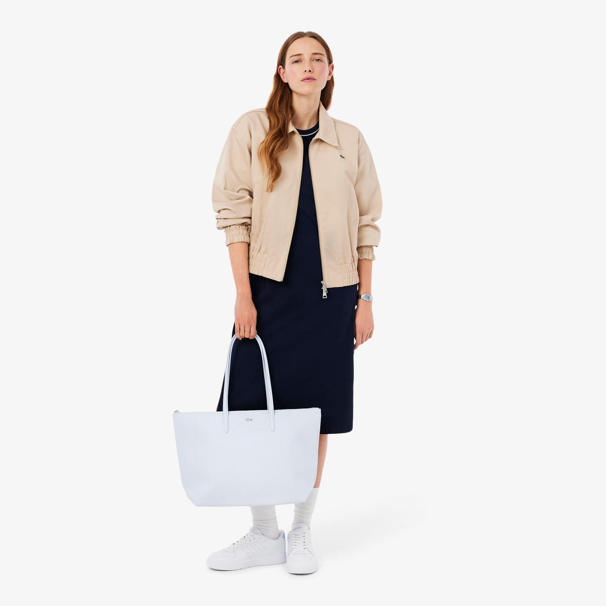 Túi Tote Lacoste Nữ L.12.12 Concept Size Lớn