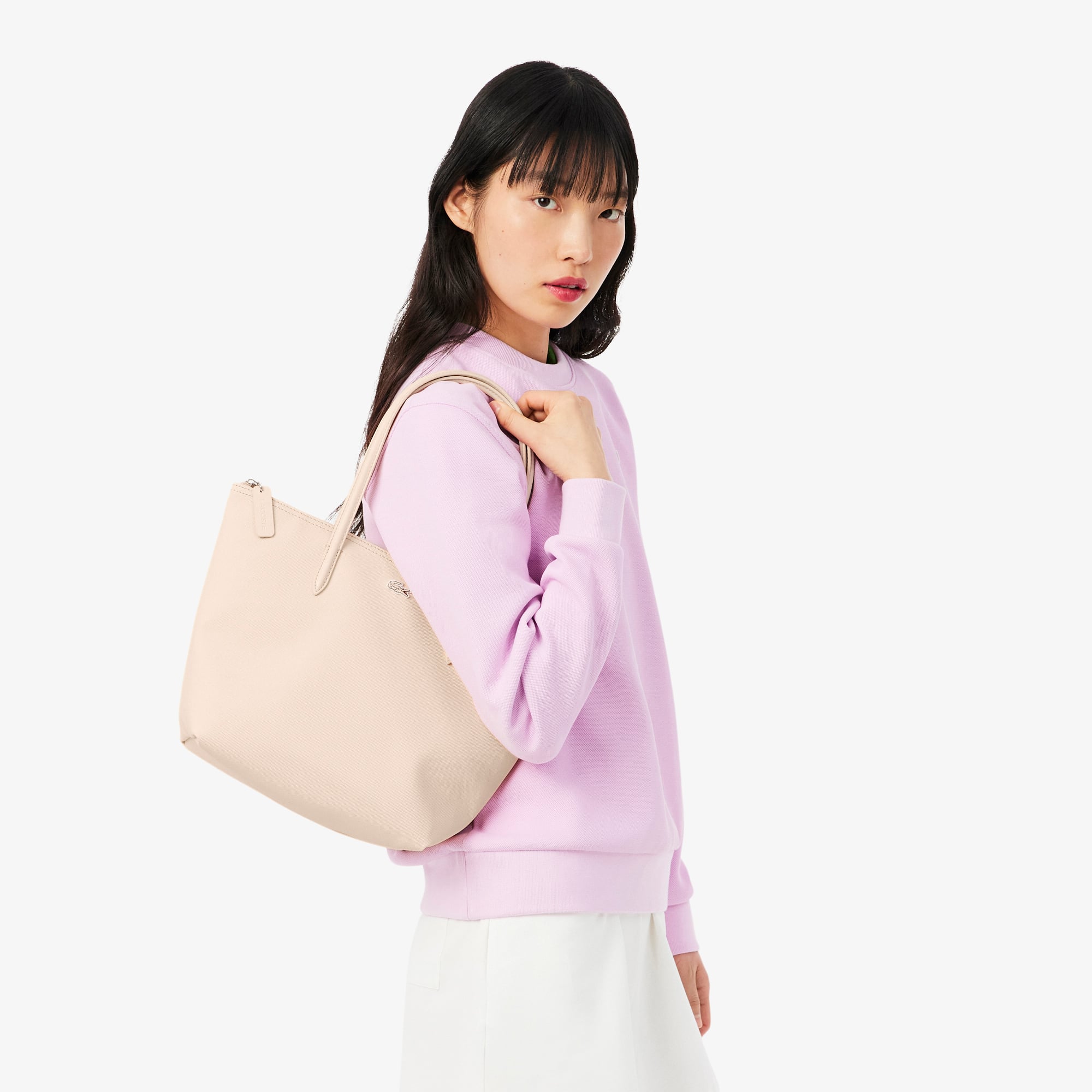 Túi Tote Lacoste Nữ L.12.12 Concept Size Nhỏ