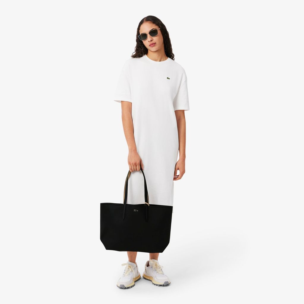 Túi Tote Lacoste Nữ Anna Có Thể Đảo Ngược Kèm Túi