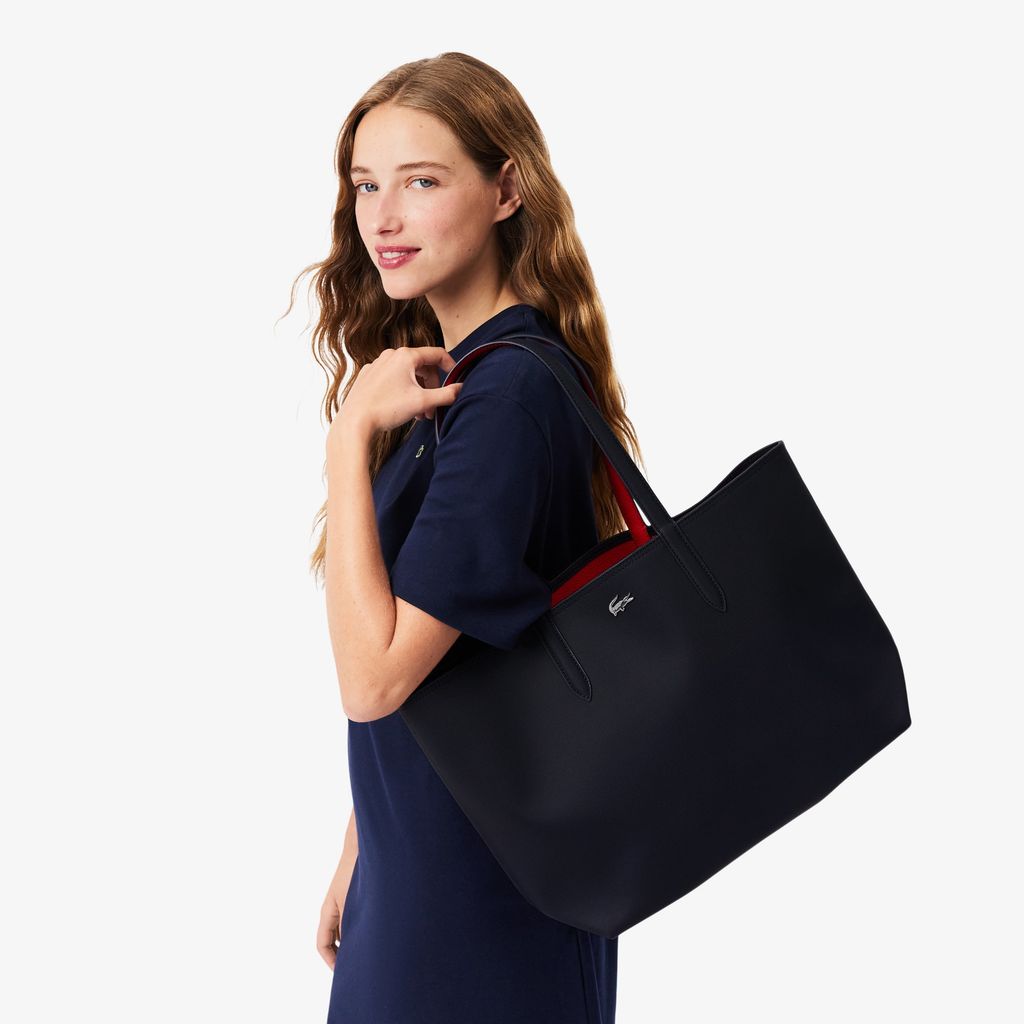 Túi Tote Lacoste Nữ Anna Có Thể Đảo Ngược Kèm Túi