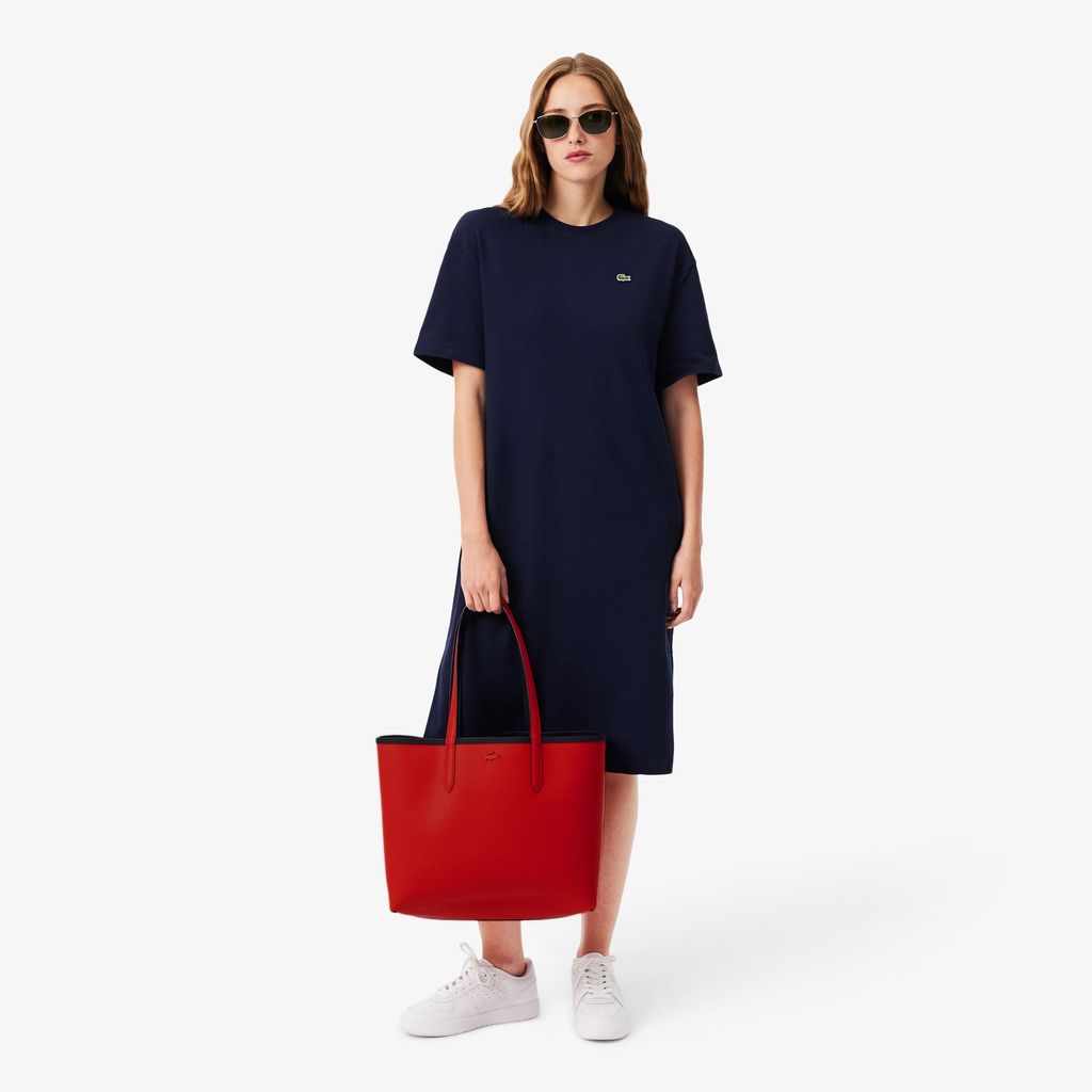 Túi Tote Lacoste Nữ Anna Có Thể Đảo Ngược Kèm Túi