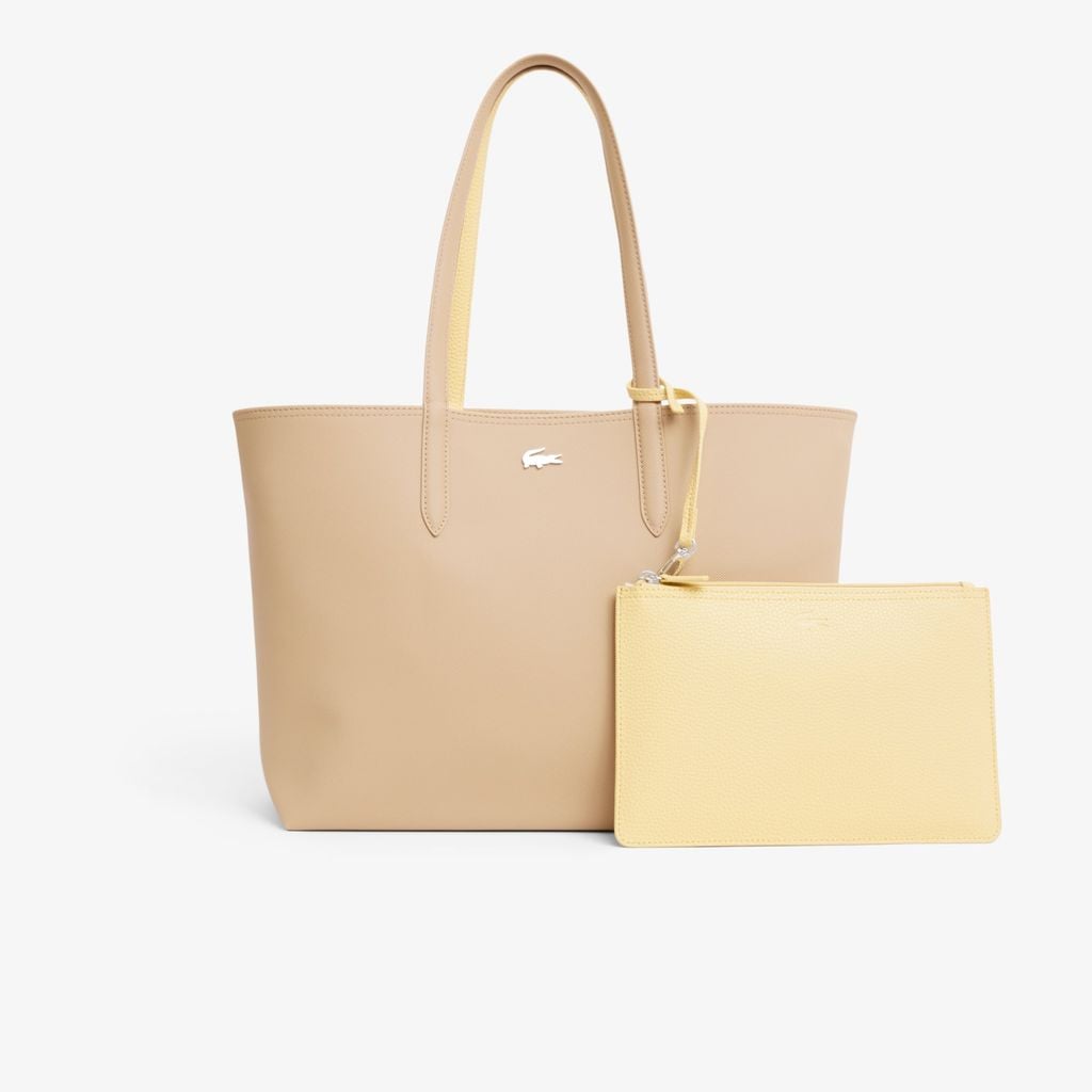 Túi Tote Lacoste Nữ Anna Có Thể Đảo Ngược Kèm Túi