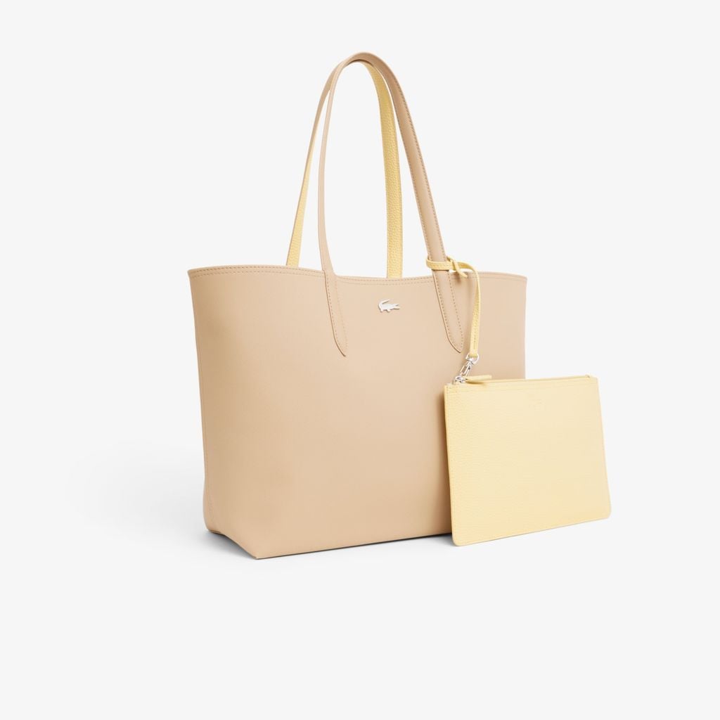 Túi Tote Lacoste Nữ Anna Có Thể Đảo Ngược Kèm Túi