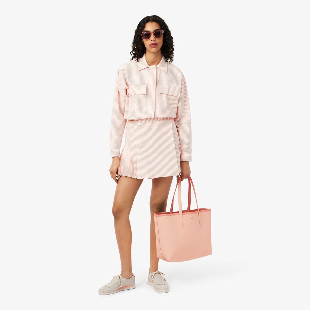 Túi Tote Lacoste Nữ Anna Có Thể Đảo Ngược Kèm Túi